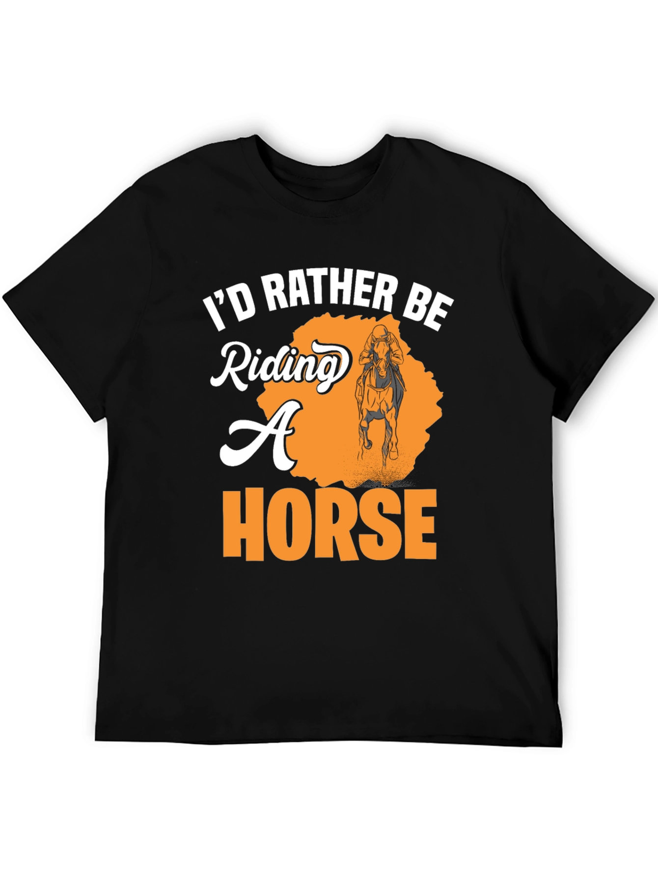 Id Rather Be Riding A Horse T-Shirt