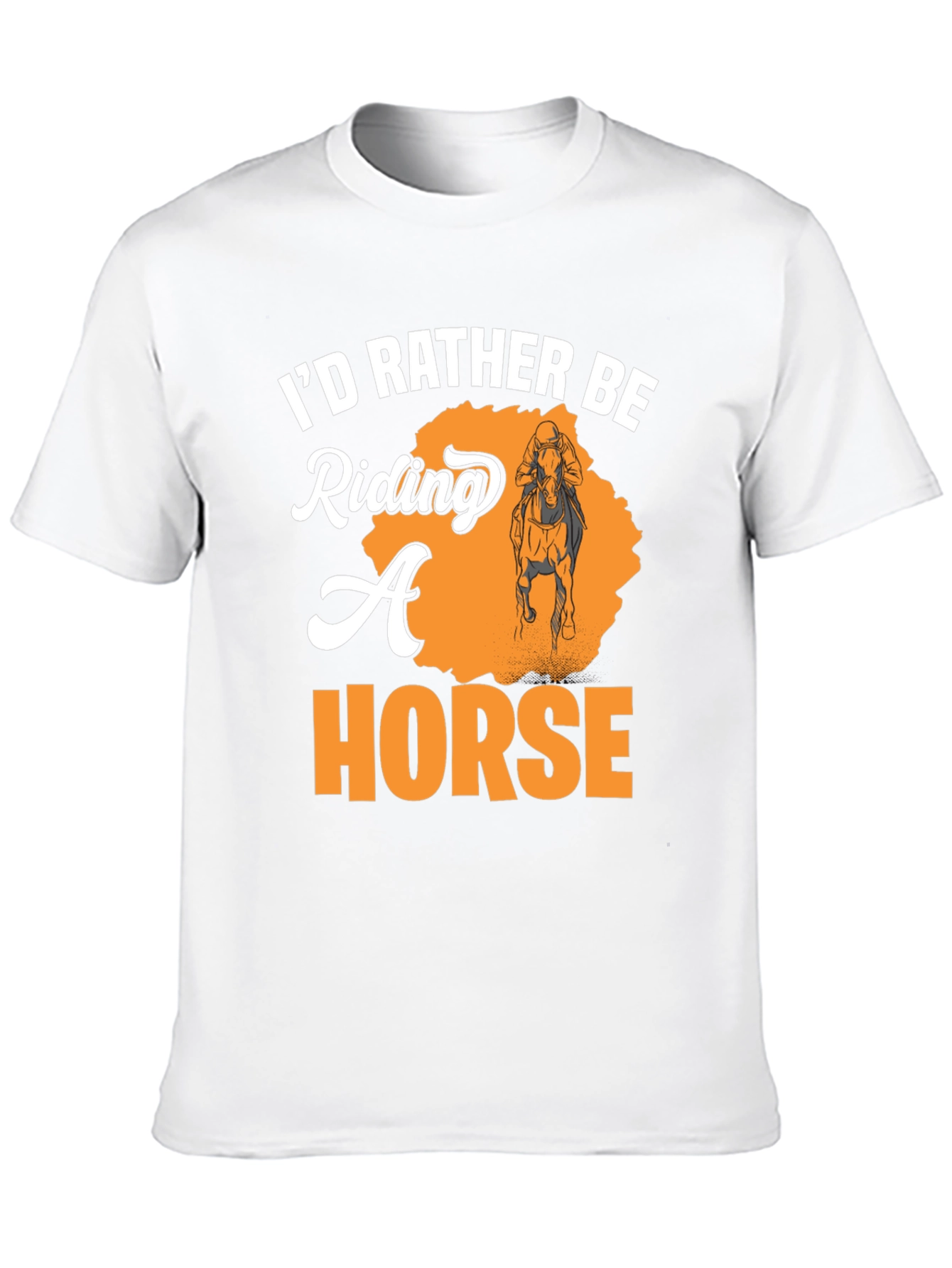 Id Rather Be Riding A Horse T-Shirt
