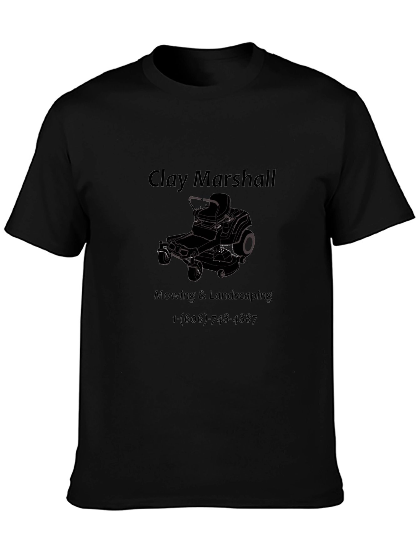Clay Marshall Mowing & Landscaping T-Shirt