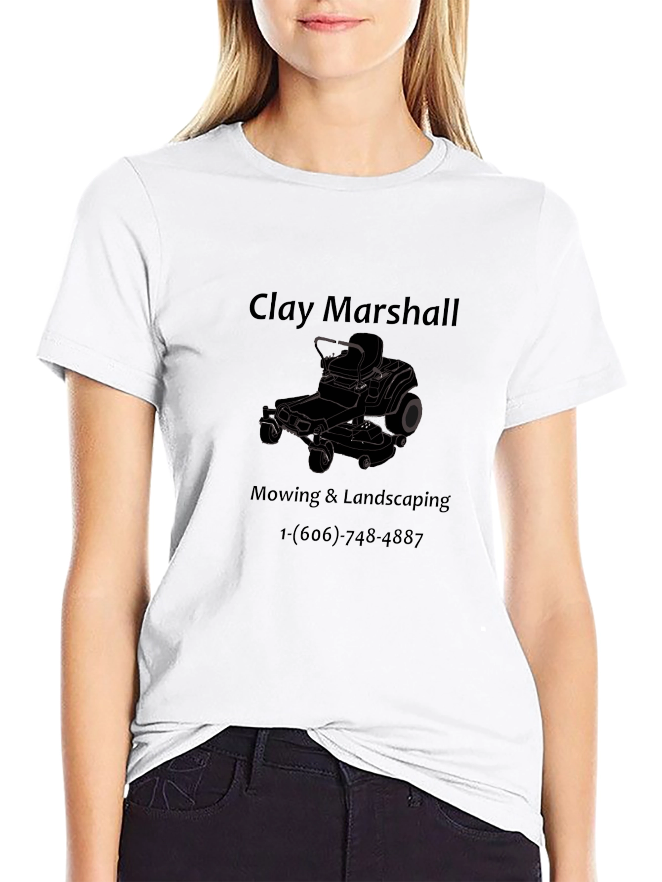 Clay Marshall Mowing & Landscaping T-Shirt