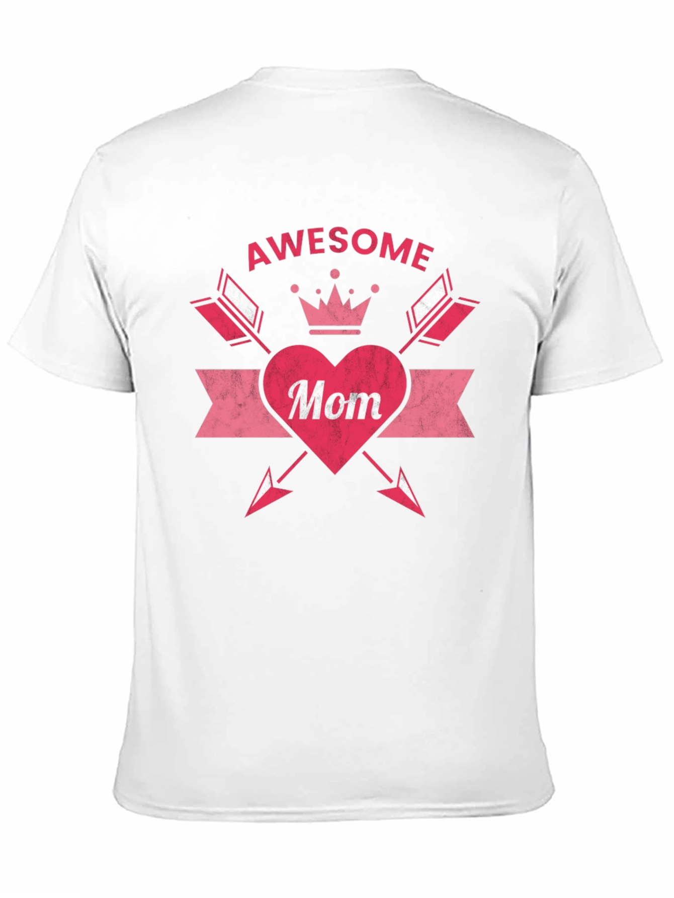 Awesome Mom Graphic T-Shirt - Black Cotton Tee