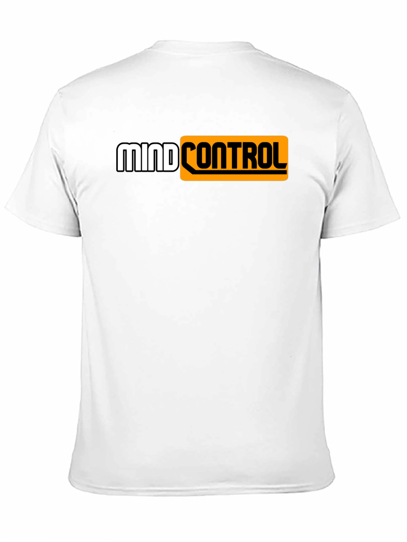 Mind Control Graphic Tee - Black Cotton T-Shirt