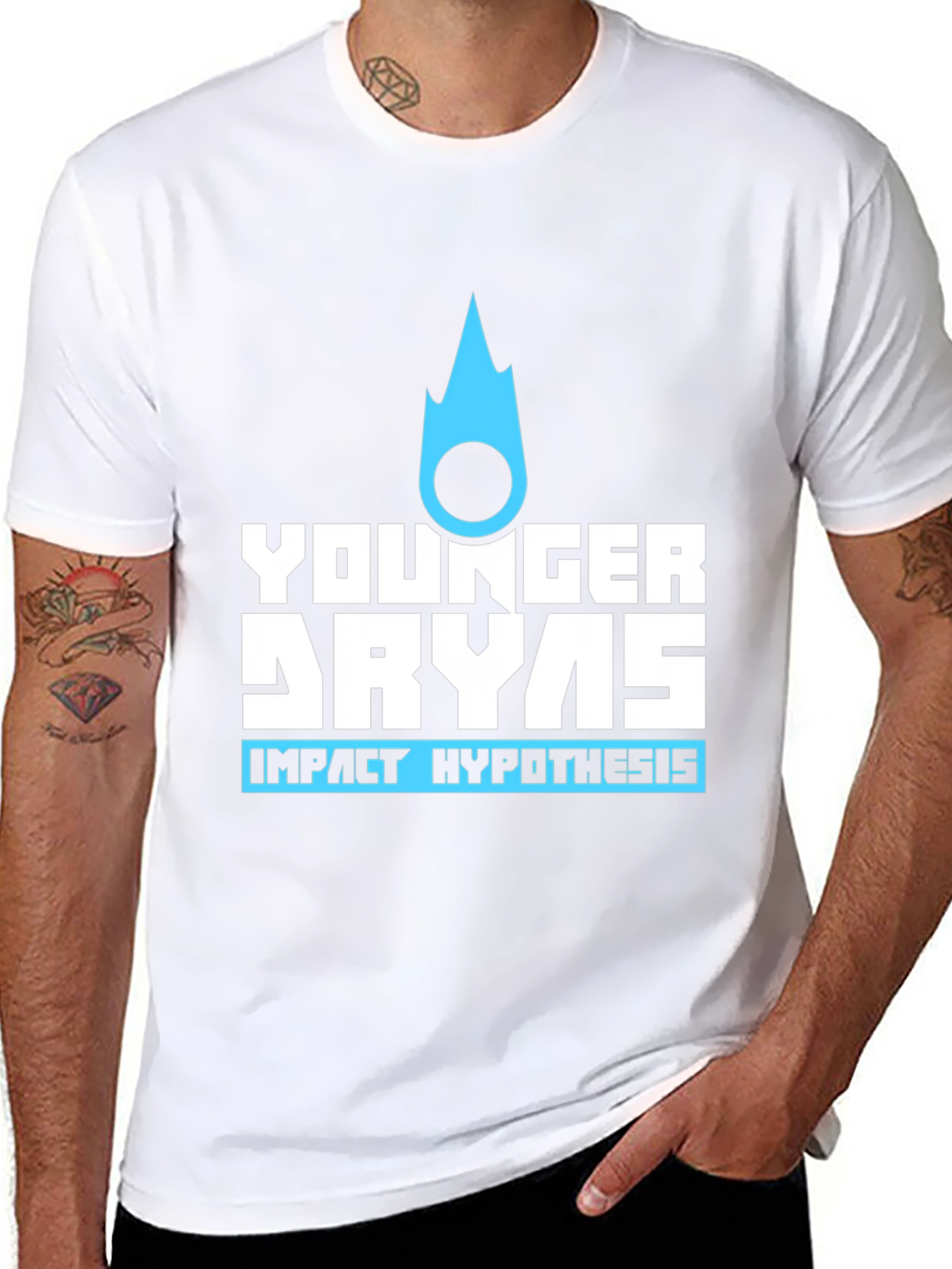 Younger Dryas Impact Hypothesis Graphic Tee - Black