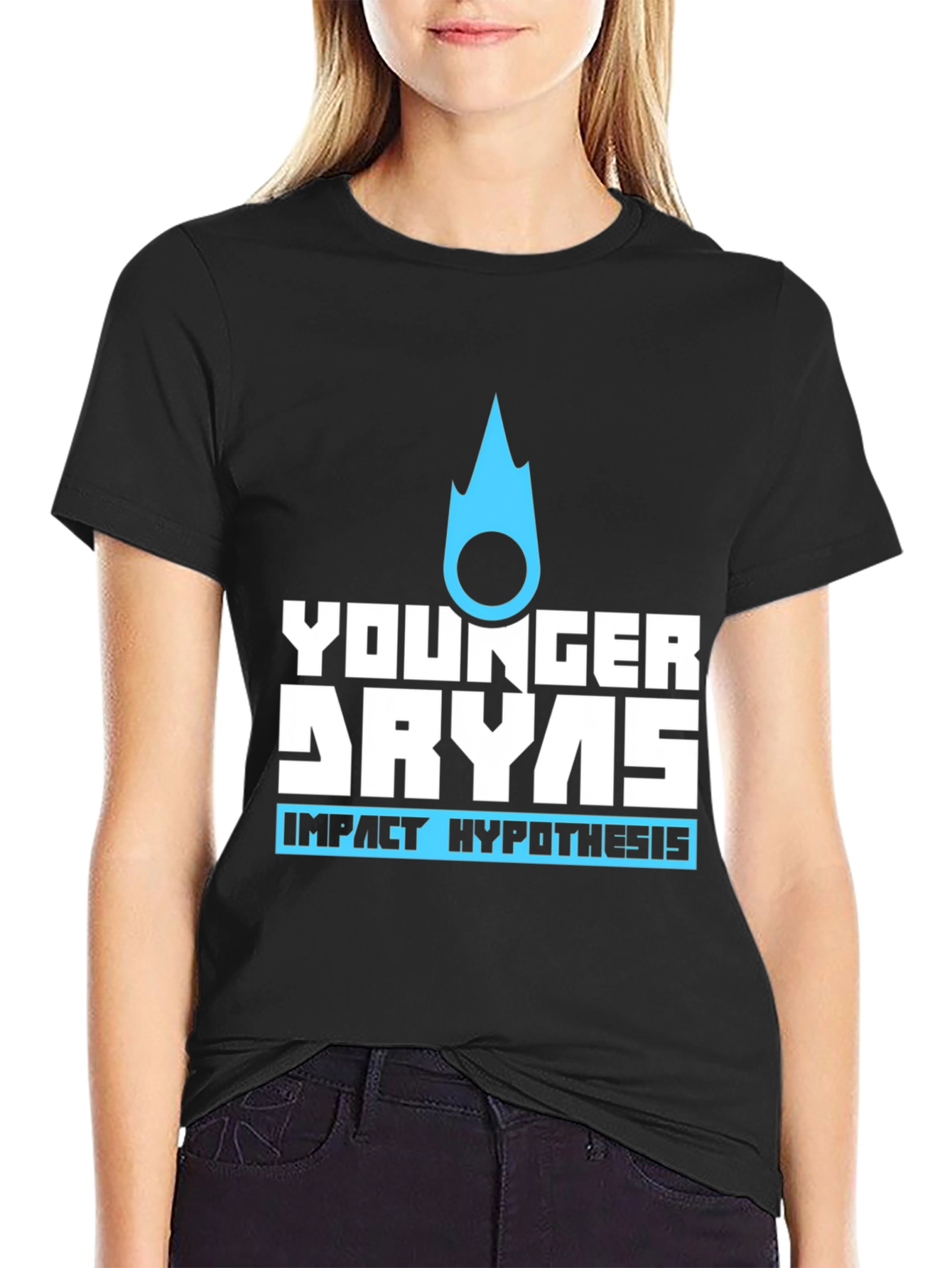 Younger Dryas Impact Hypothesis Graphic Tee - Black