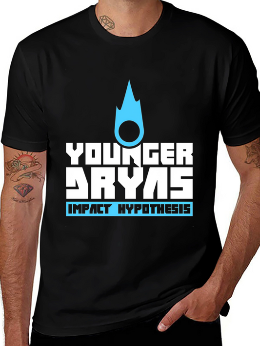 Younger Dryas Impact Hypothesis Graphic Tee - Black