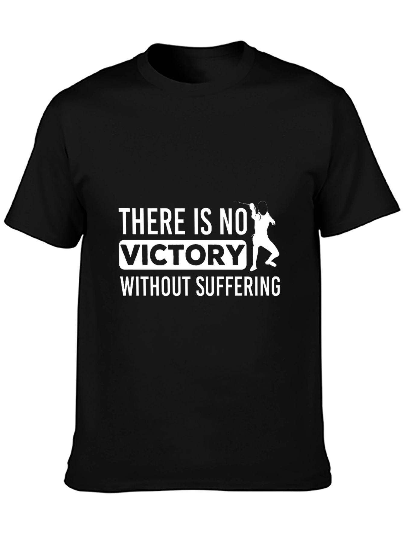 Motivational No Victory Without Suffering T-Shirt