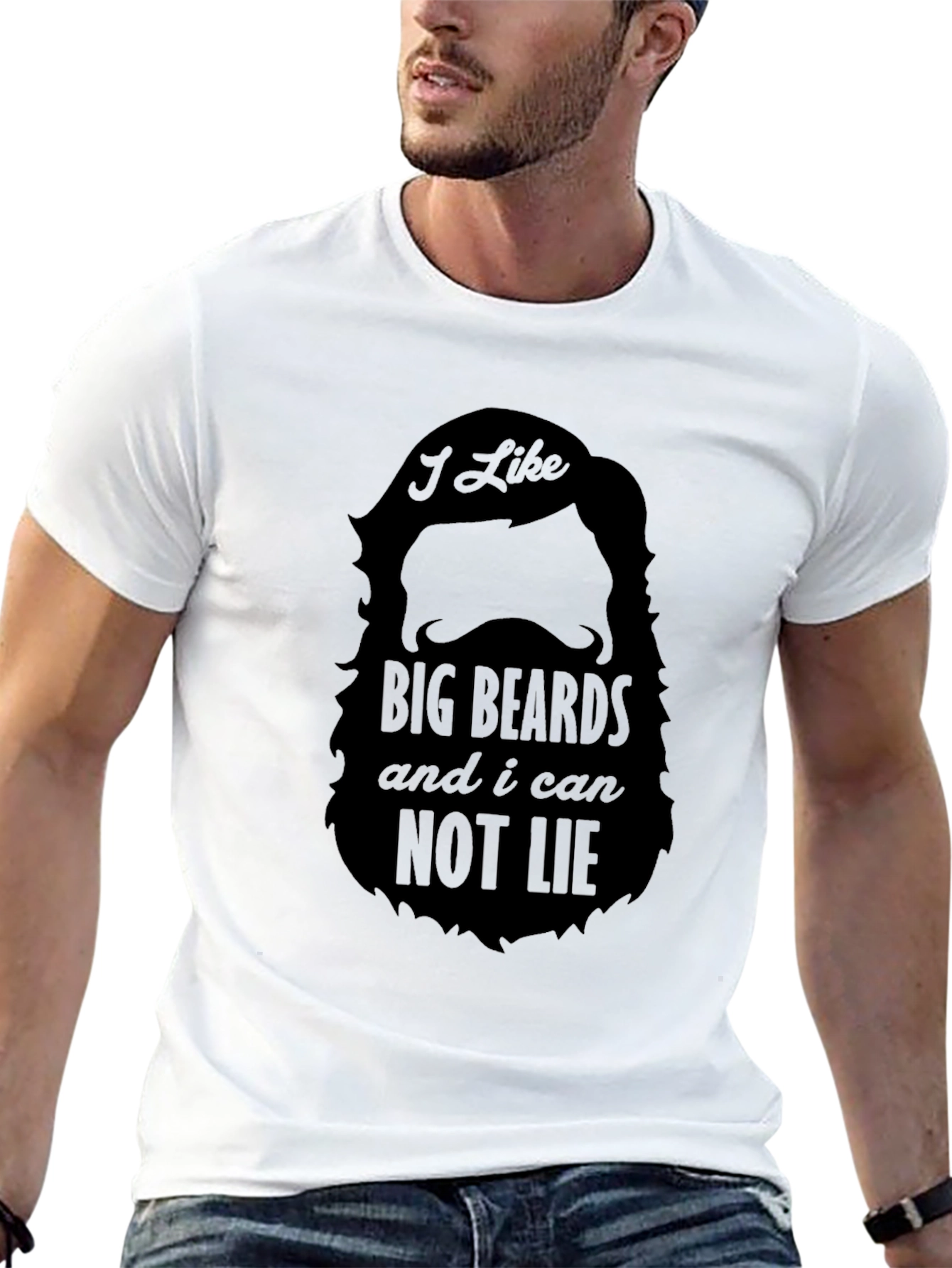 I Like Big Beards T-Shirt - Funny Graphic Tee