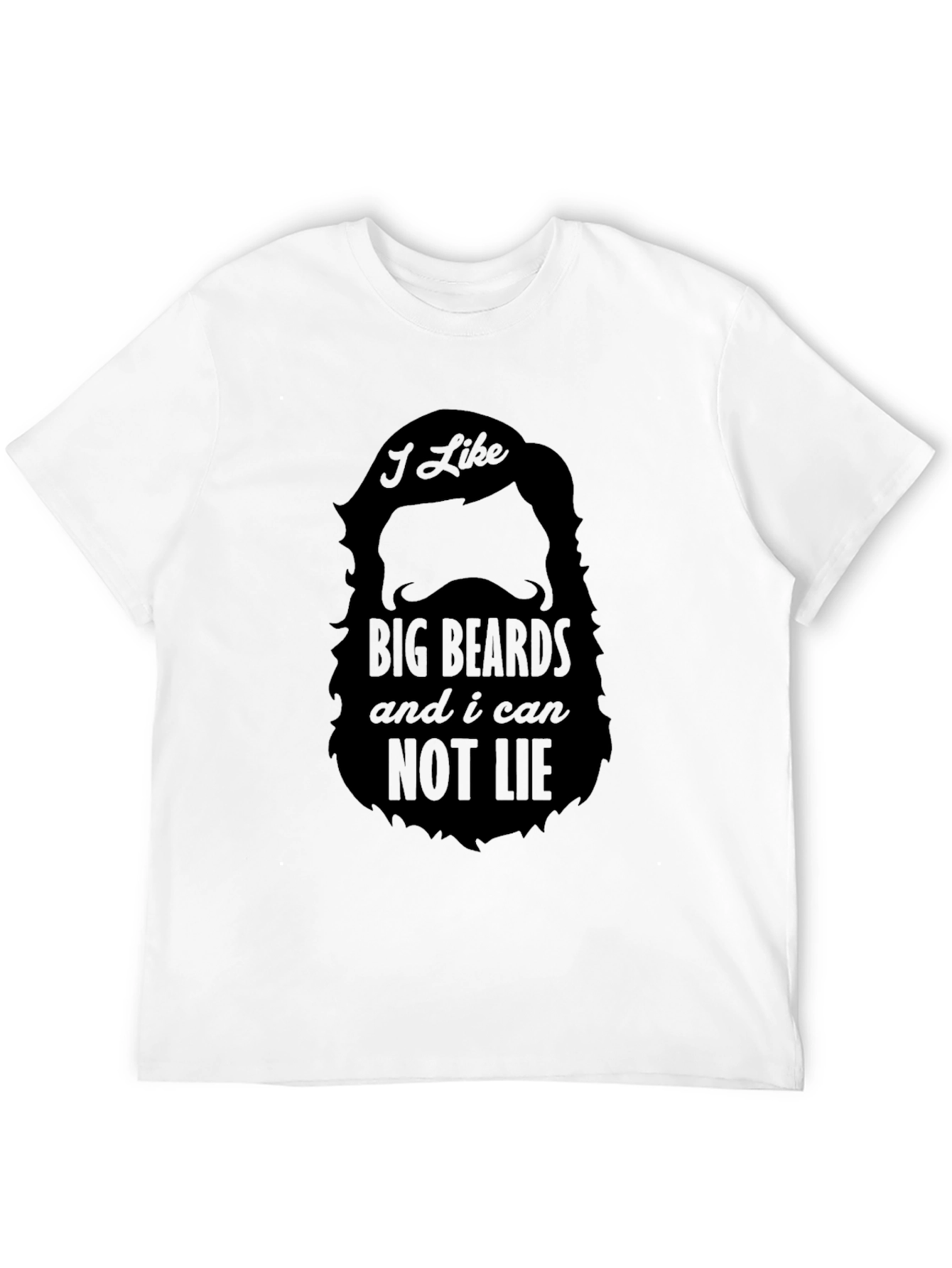 I Like Big Beards T-Shirt - Funny Graphic Tee