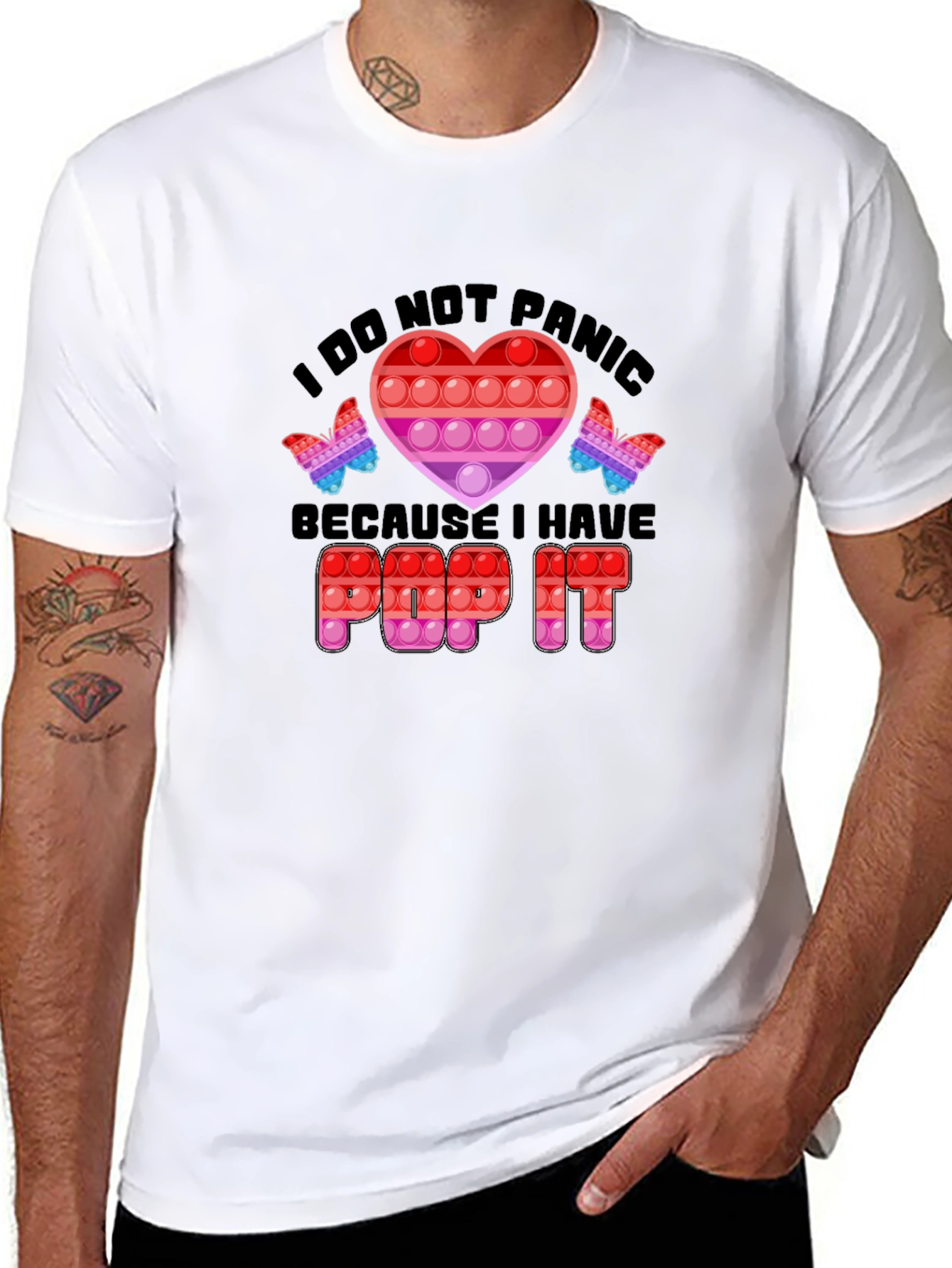 I Do Not Panic Pop It T-Shirt