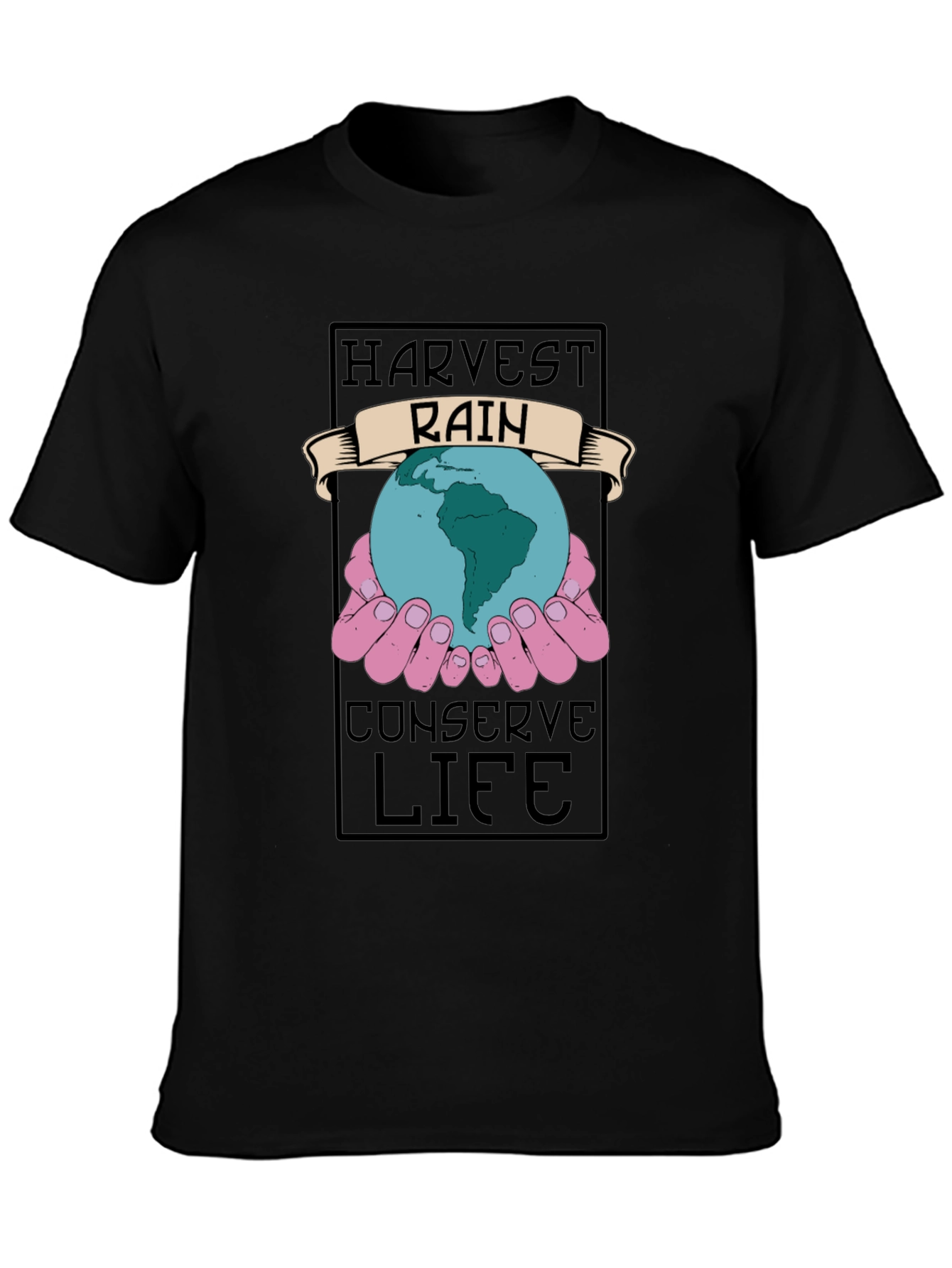 Harvest Rain Conserve Life Graphic Tee