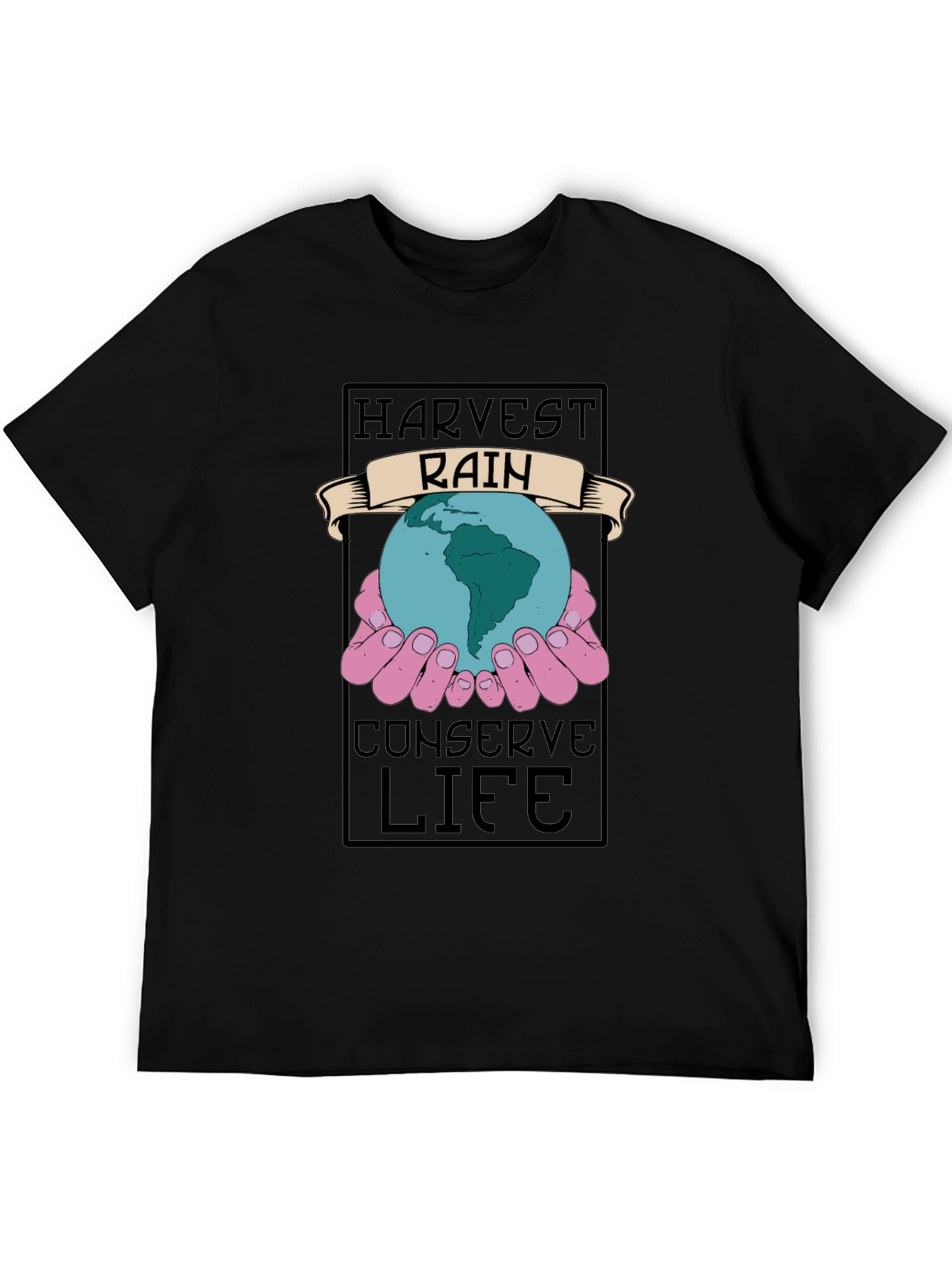 Harvest Rain Conserve Life Graphic Tee