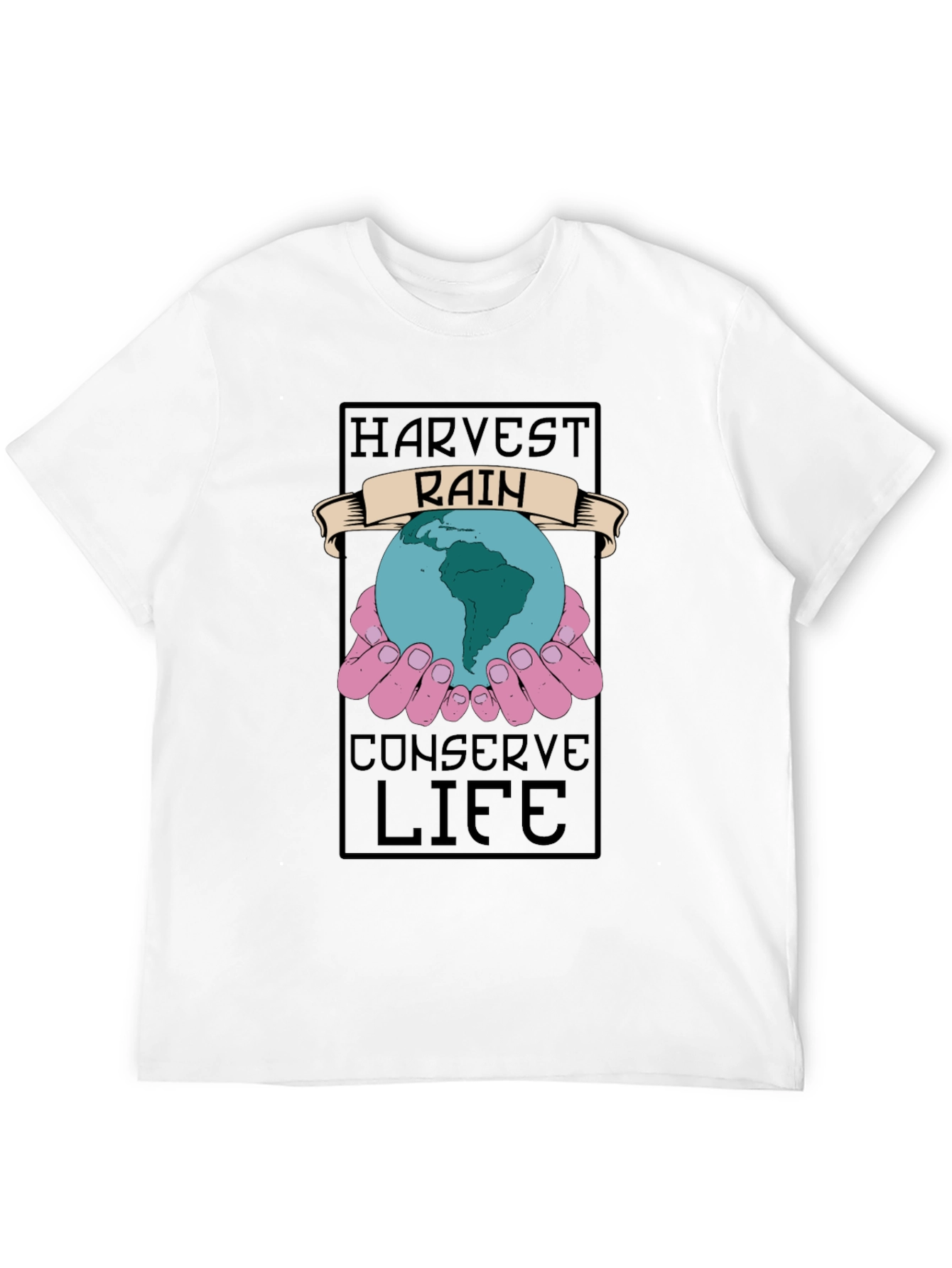 Harvest Rain Conserve Life Graphic Tee