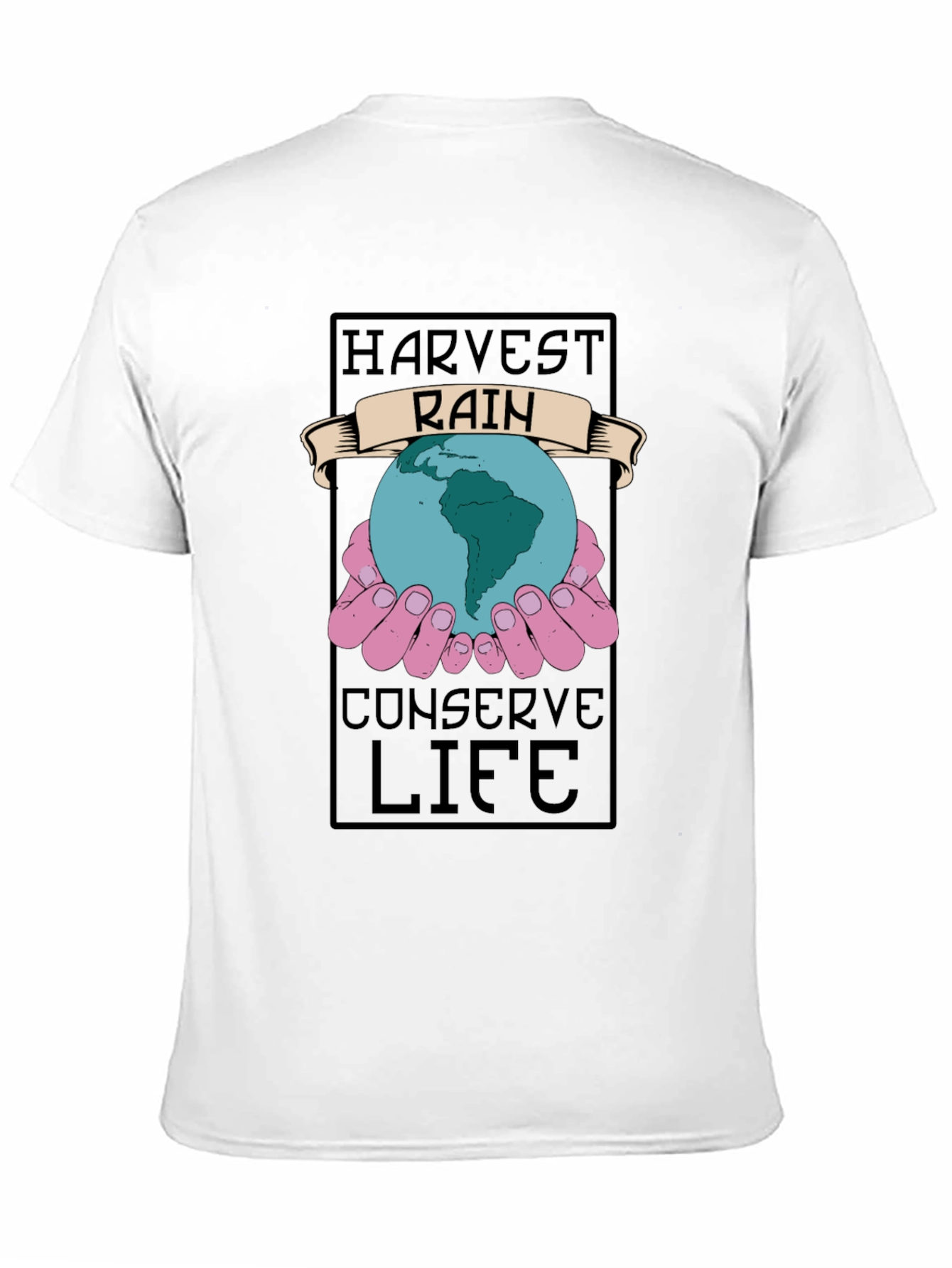 Harvest Rain Conserve Life Graphic Tee