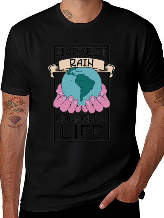 Harvest Rain Conserve Life Graphic Tee