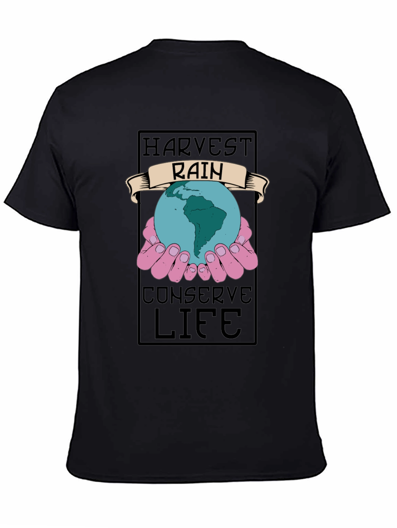 Harvest Rain Conserve Life Graphic Tee