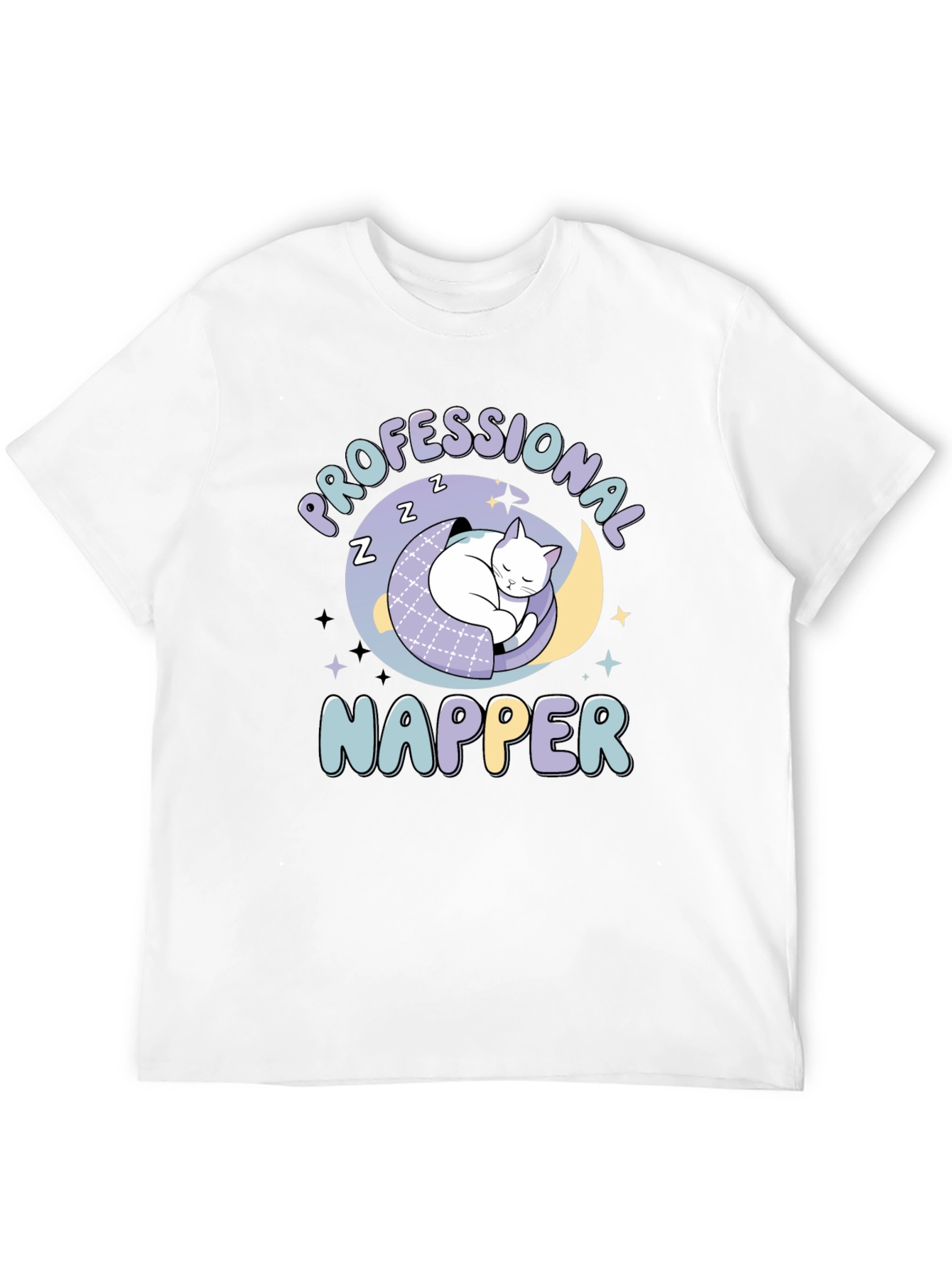 Professional Napper Graphic Tee - Black