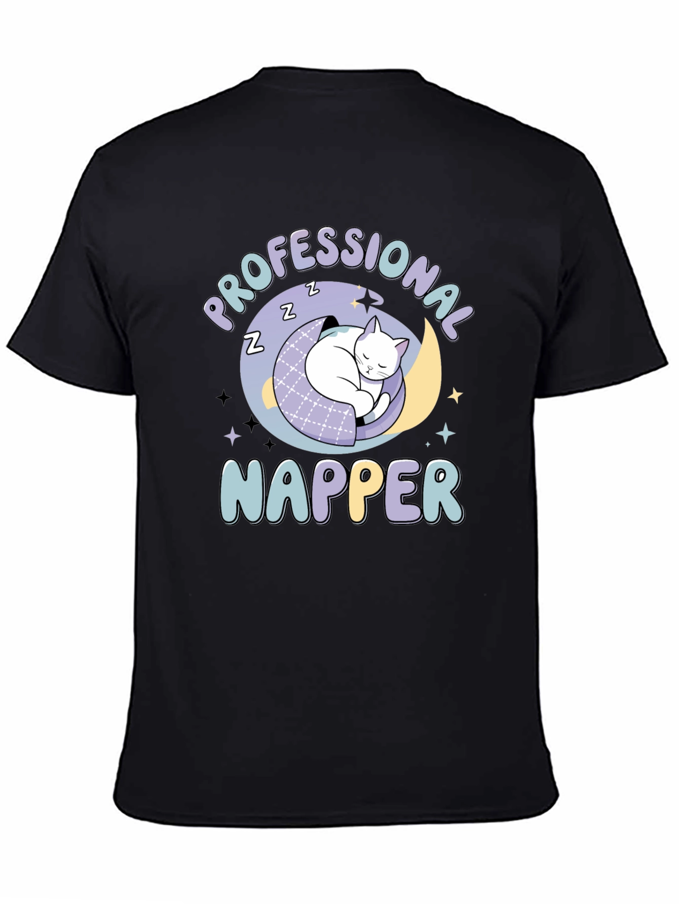 Professional Napper Graphic Tee - Black