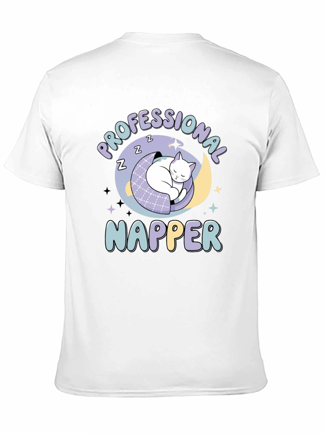 Professional Napper Graphic Tee - Black
