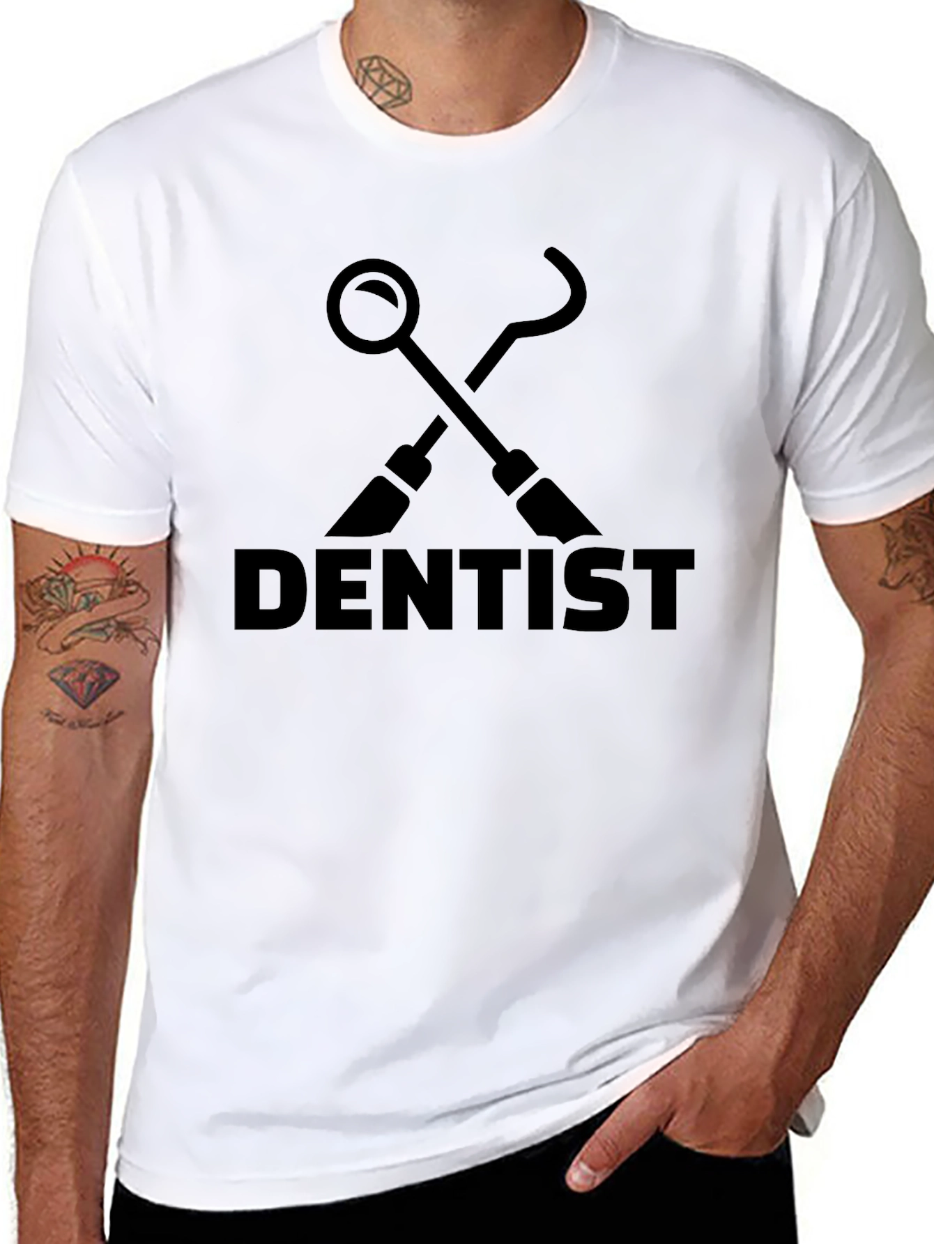 Dentist T-Shirt - Dental Tools Design