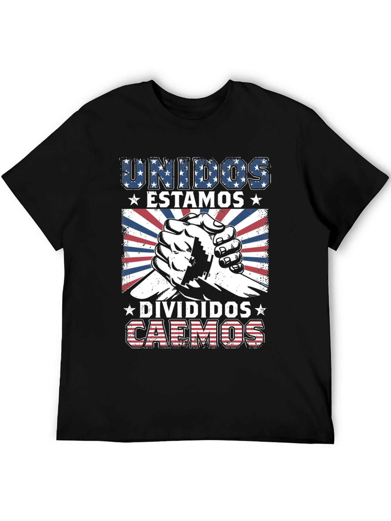 Unidos Estamos Divided Caemos Graphic Tee