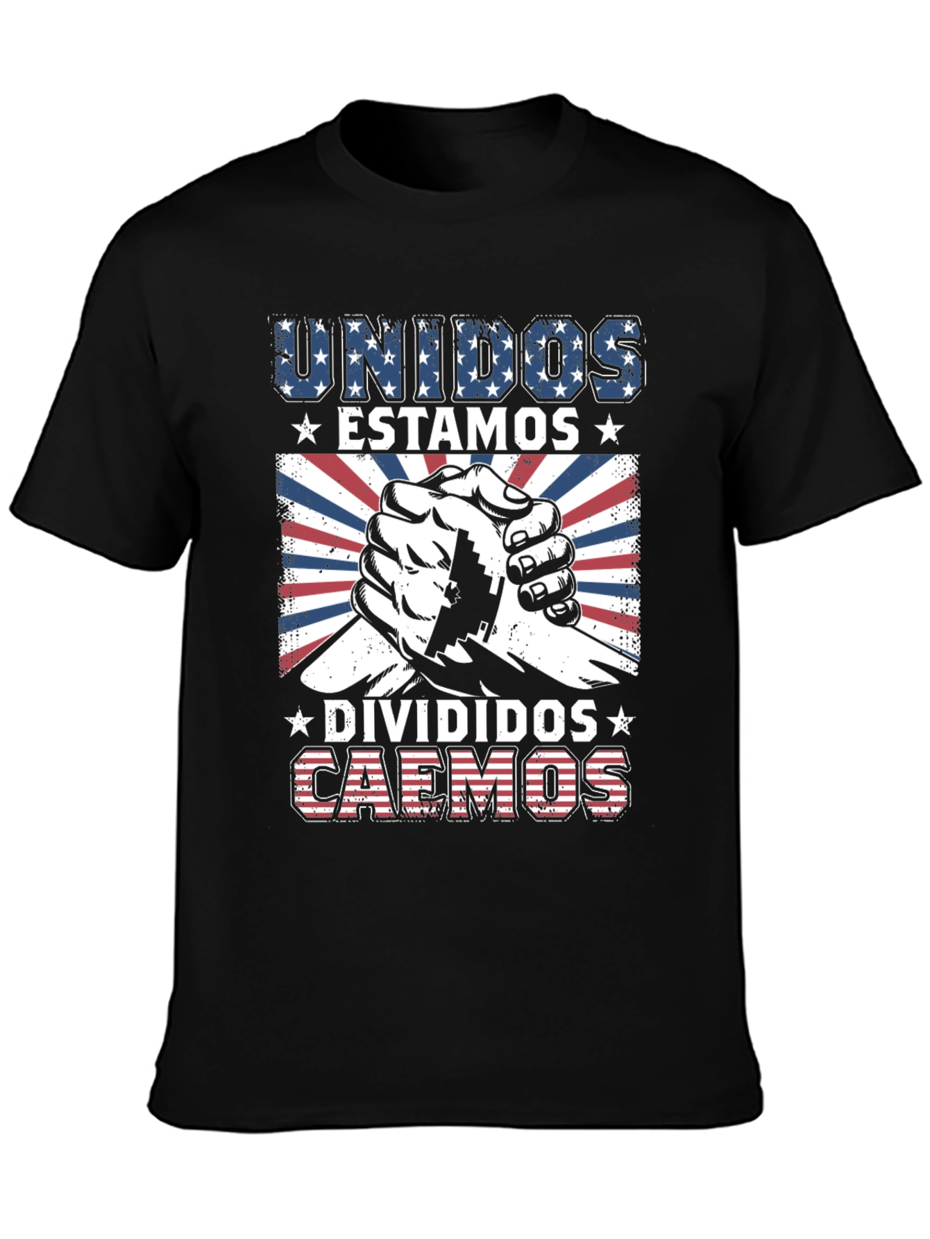 Unidos Estamos Divided Caemos Graphic Tee