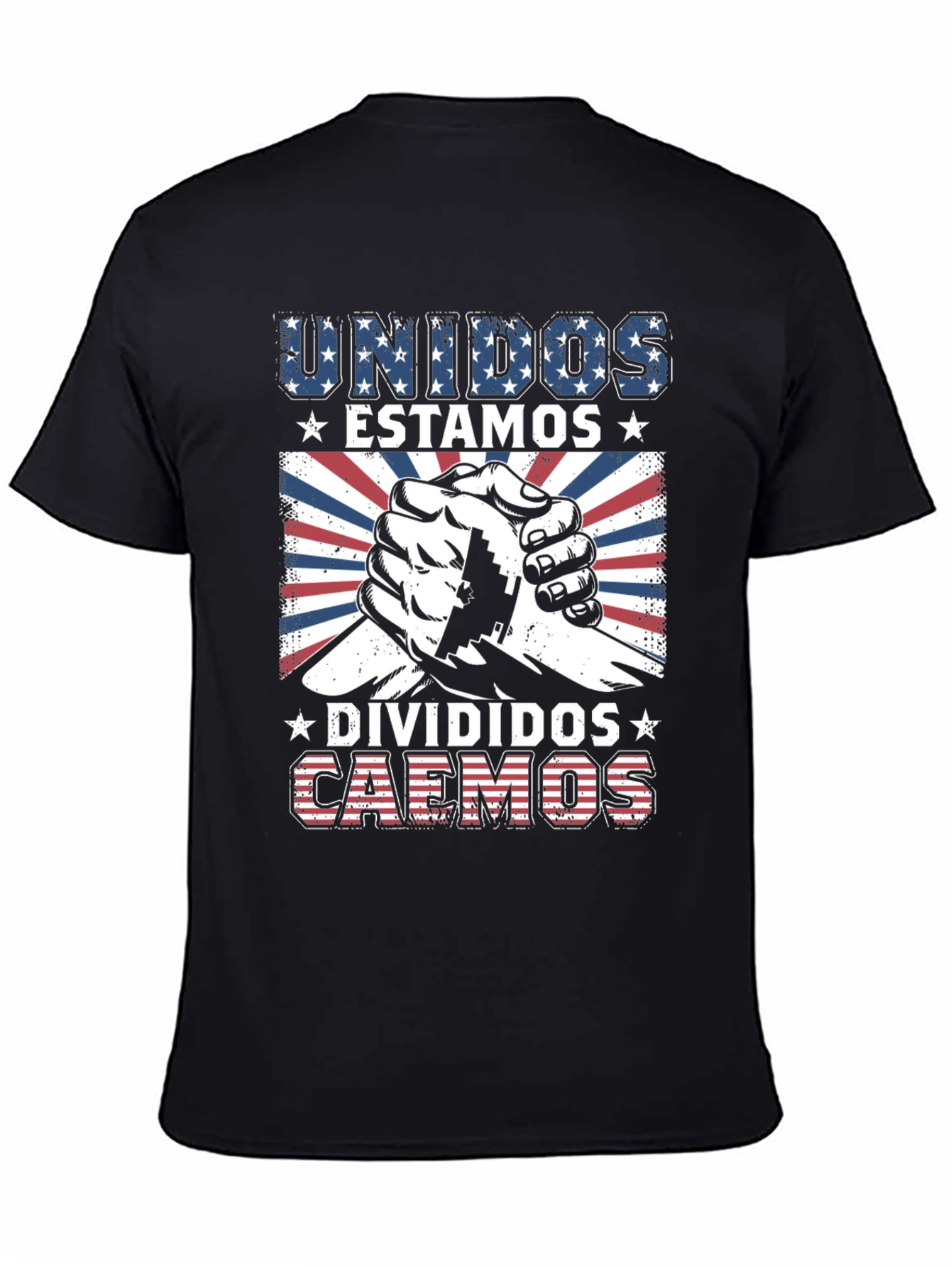 Unidos Estamos Divided Caemos Graphic Tee
