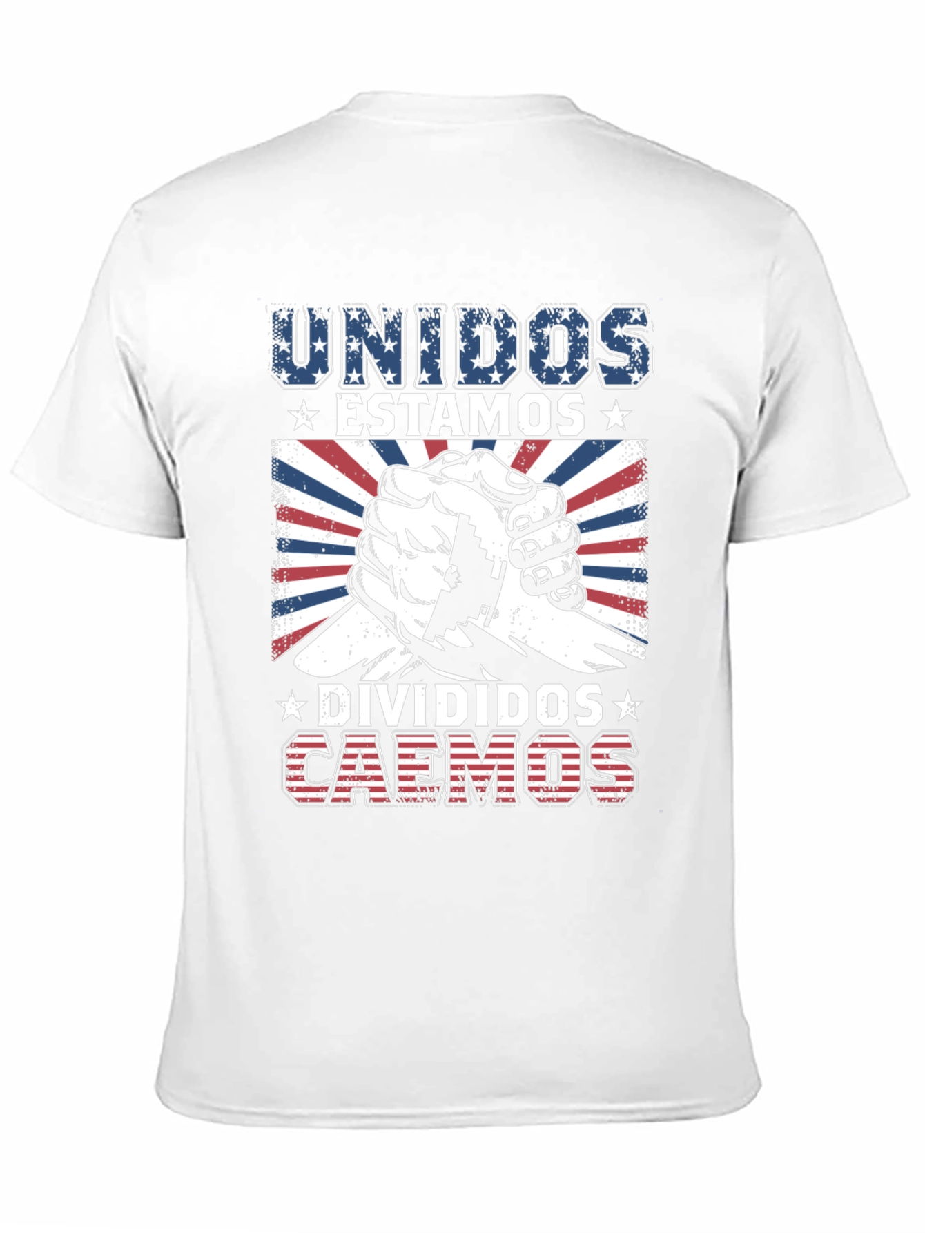 Unidos Estamos Divided Caemos Graphic Tee
