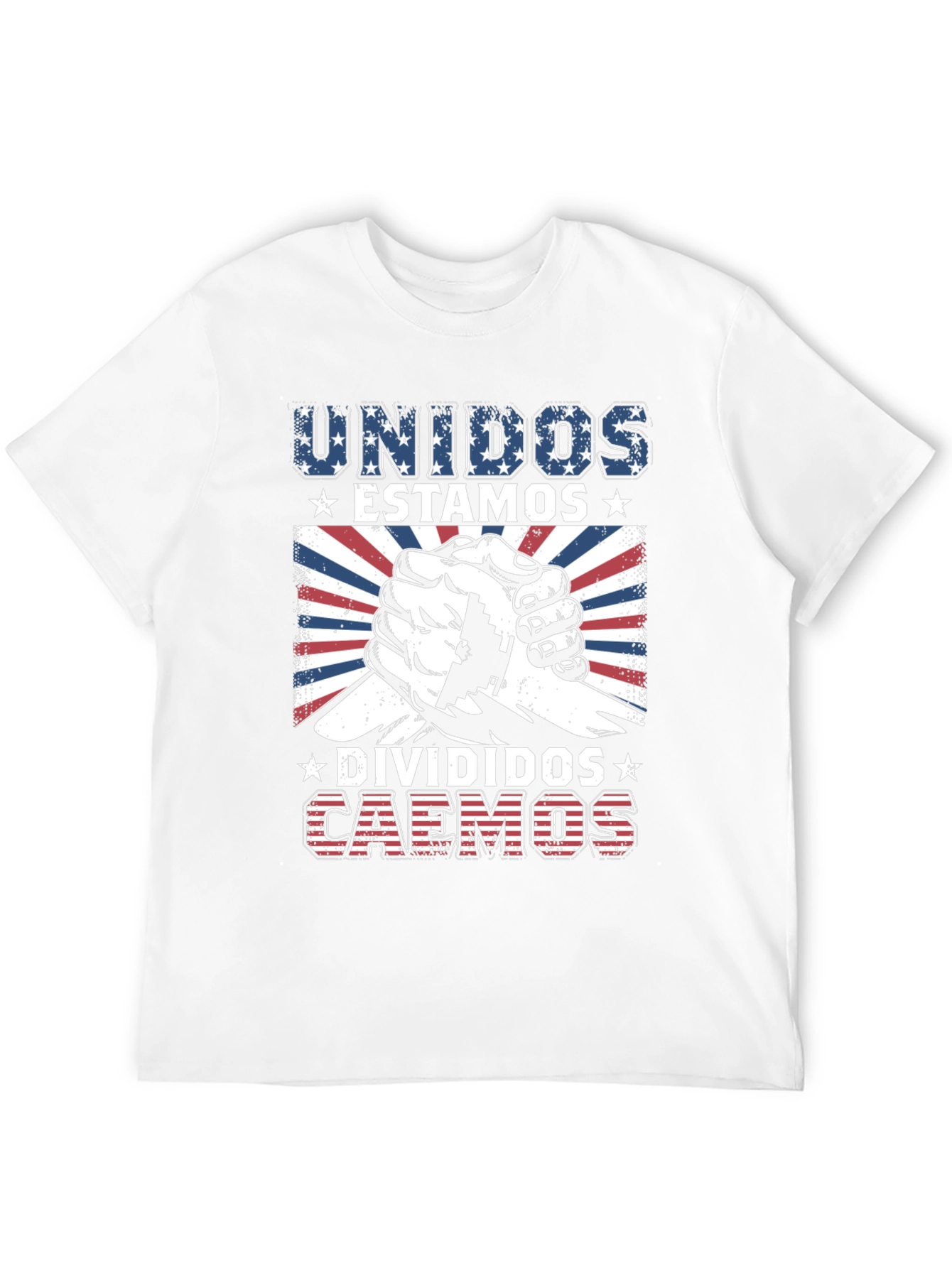 Unidos Estamos Divided Caemos Graphic Tee