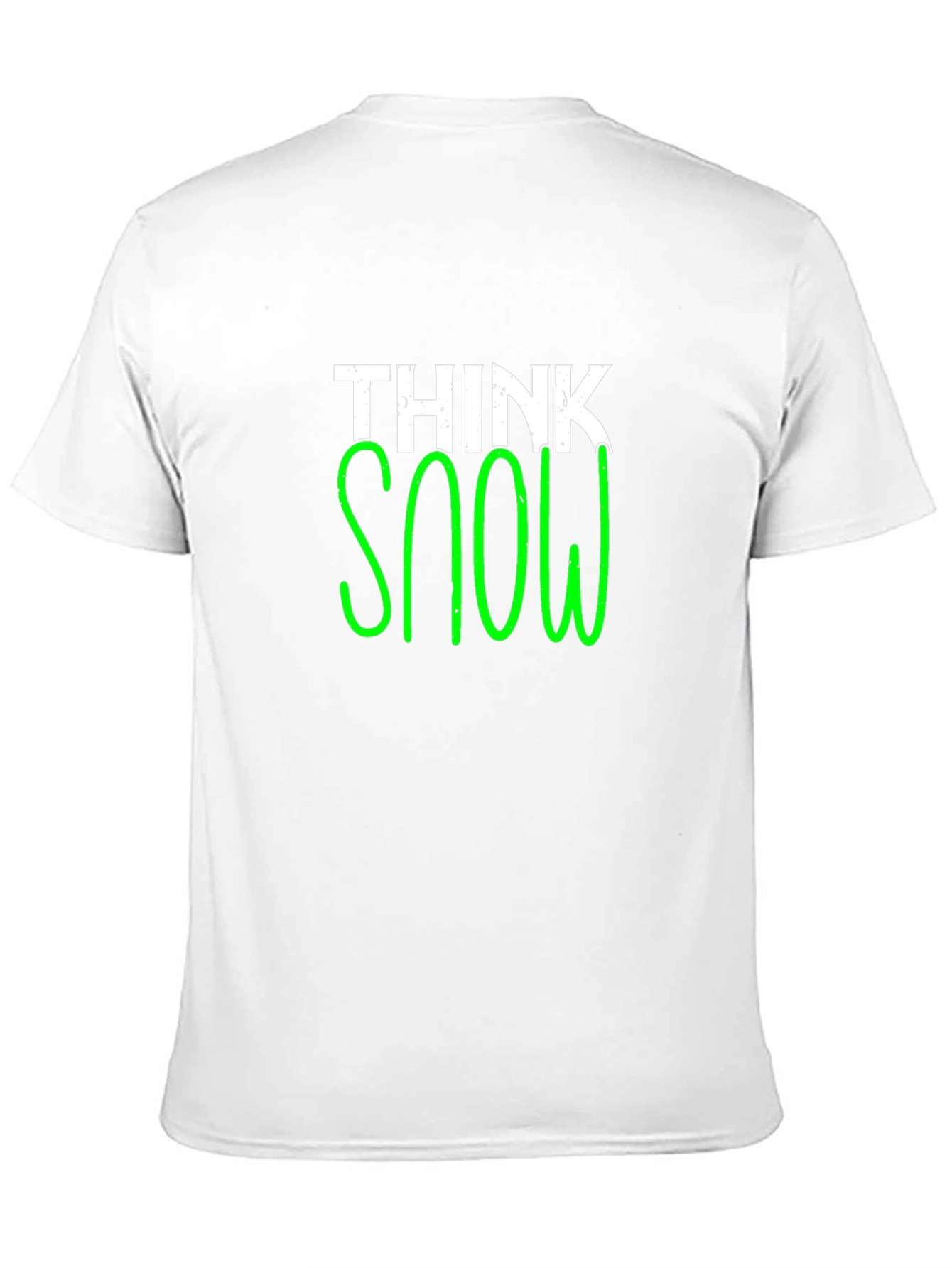 Think Snow Black T-Shirt