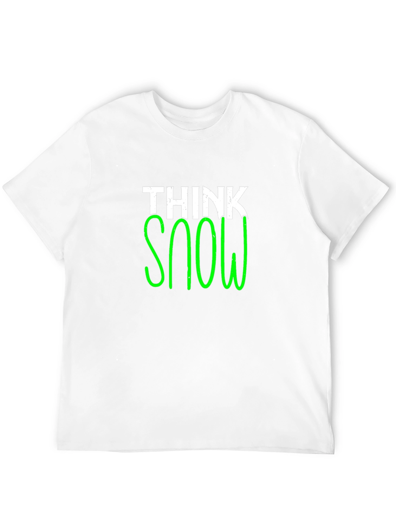 Think Snow Black T-Shirt