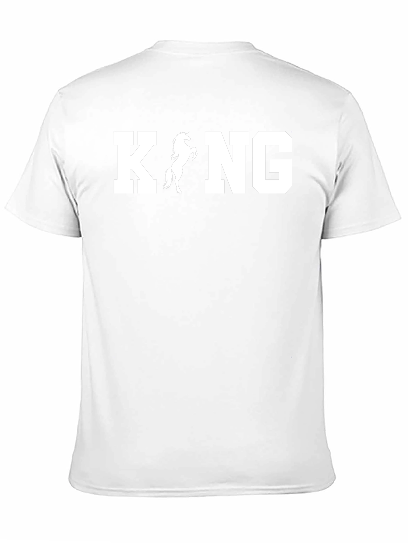 King Horse Graphic Tee - Black