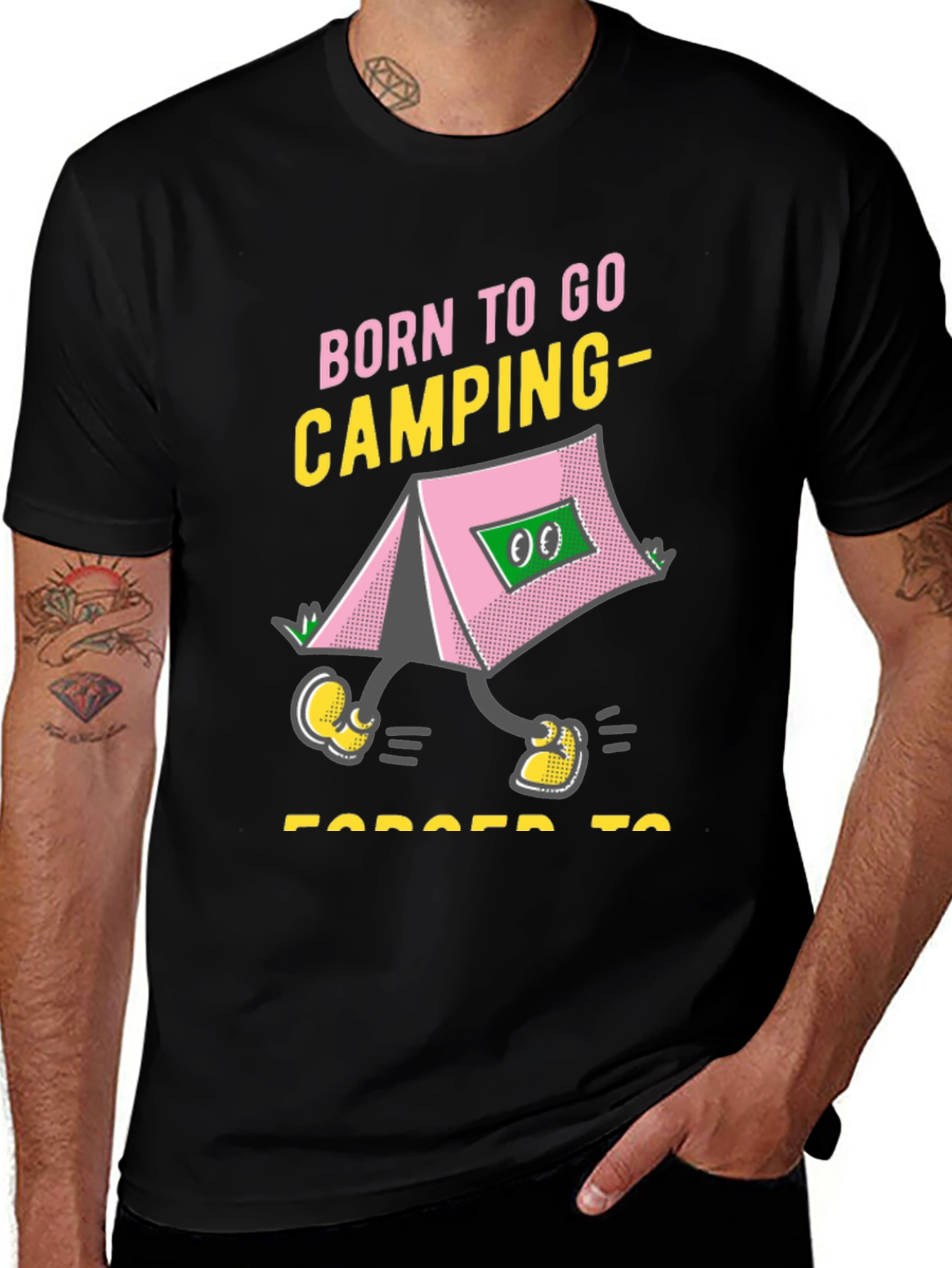 Born to Go Camping T-Shirt