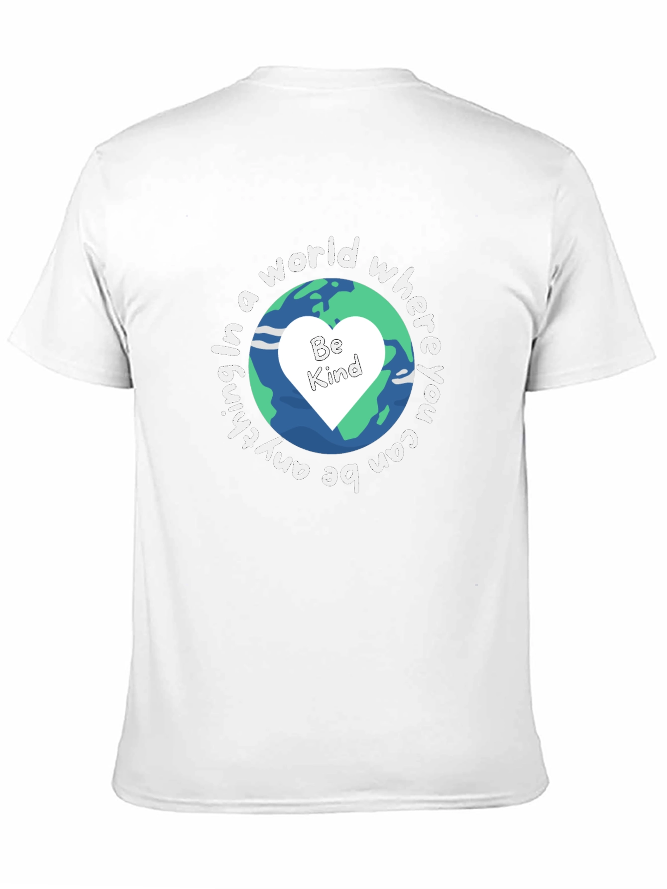 Be Kind T-Shirt Earth Graphic Tee