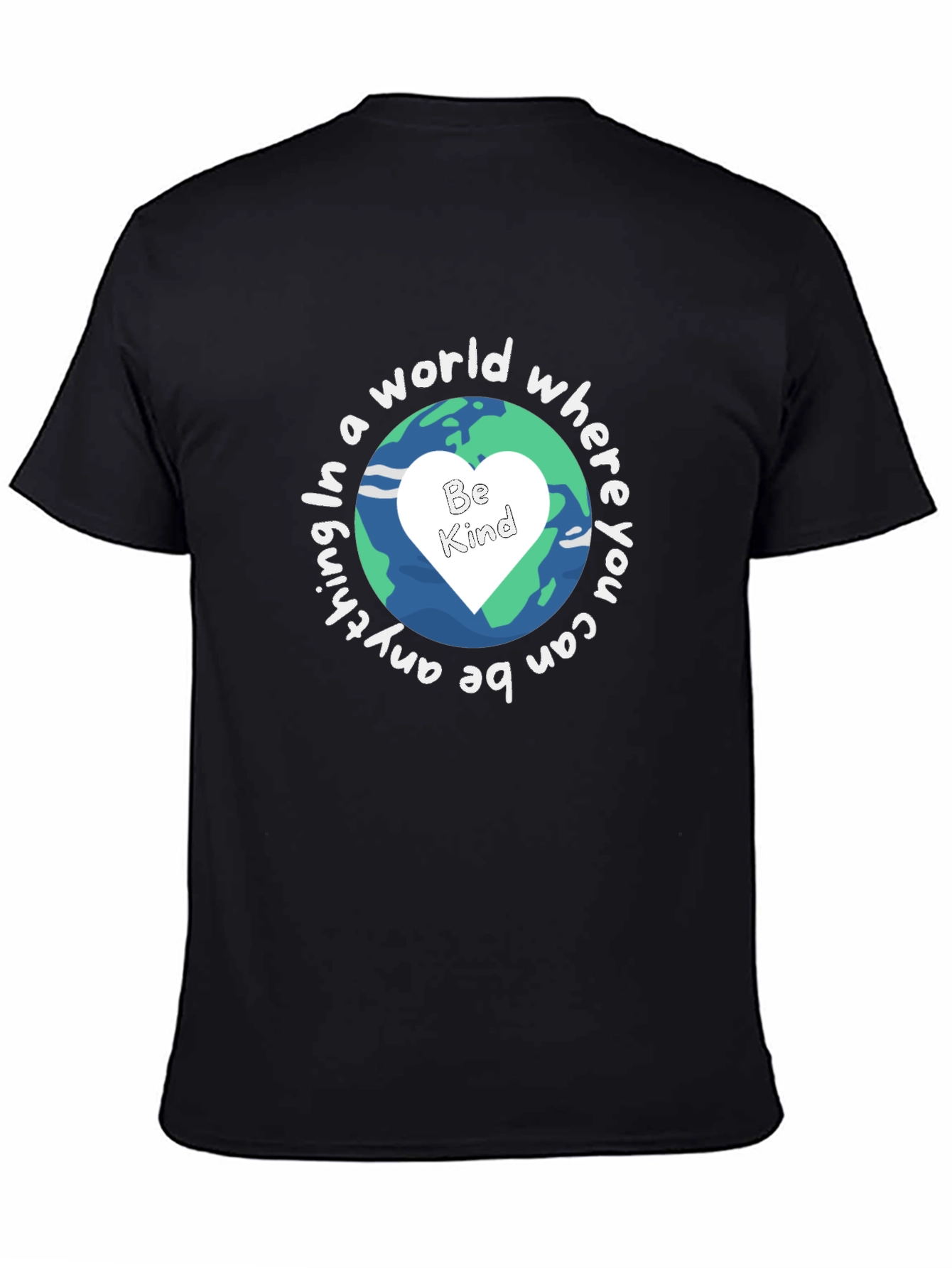 Be Kind T-Shirt Earth Graphic Tee