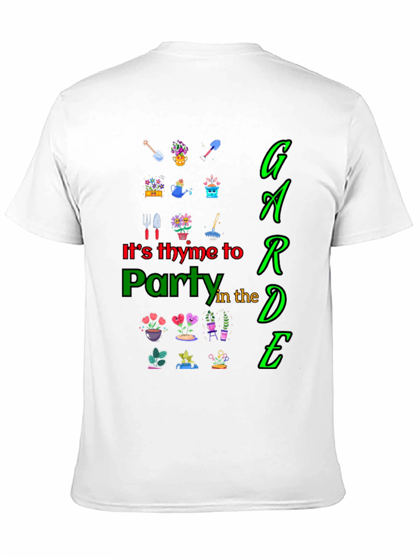 Its Thyme to Party in the Garden Graphic Tee