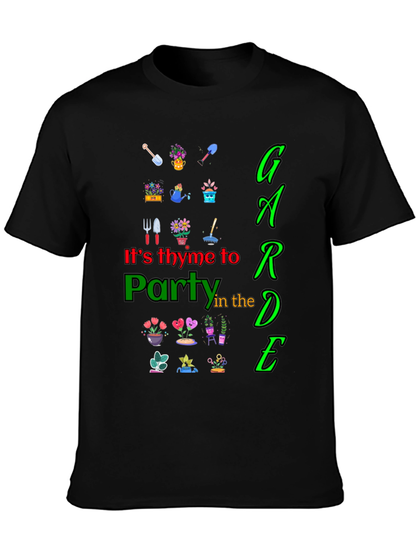 Its Thyme to Party in the Garden Graphic Tee