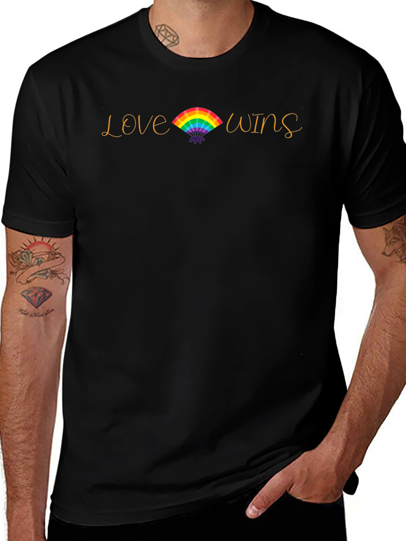 Love Wins Rainbow Pride T-Shirt