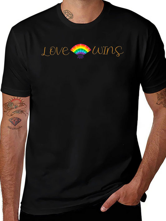 Love Wins Rainbow Pride T-Shirt