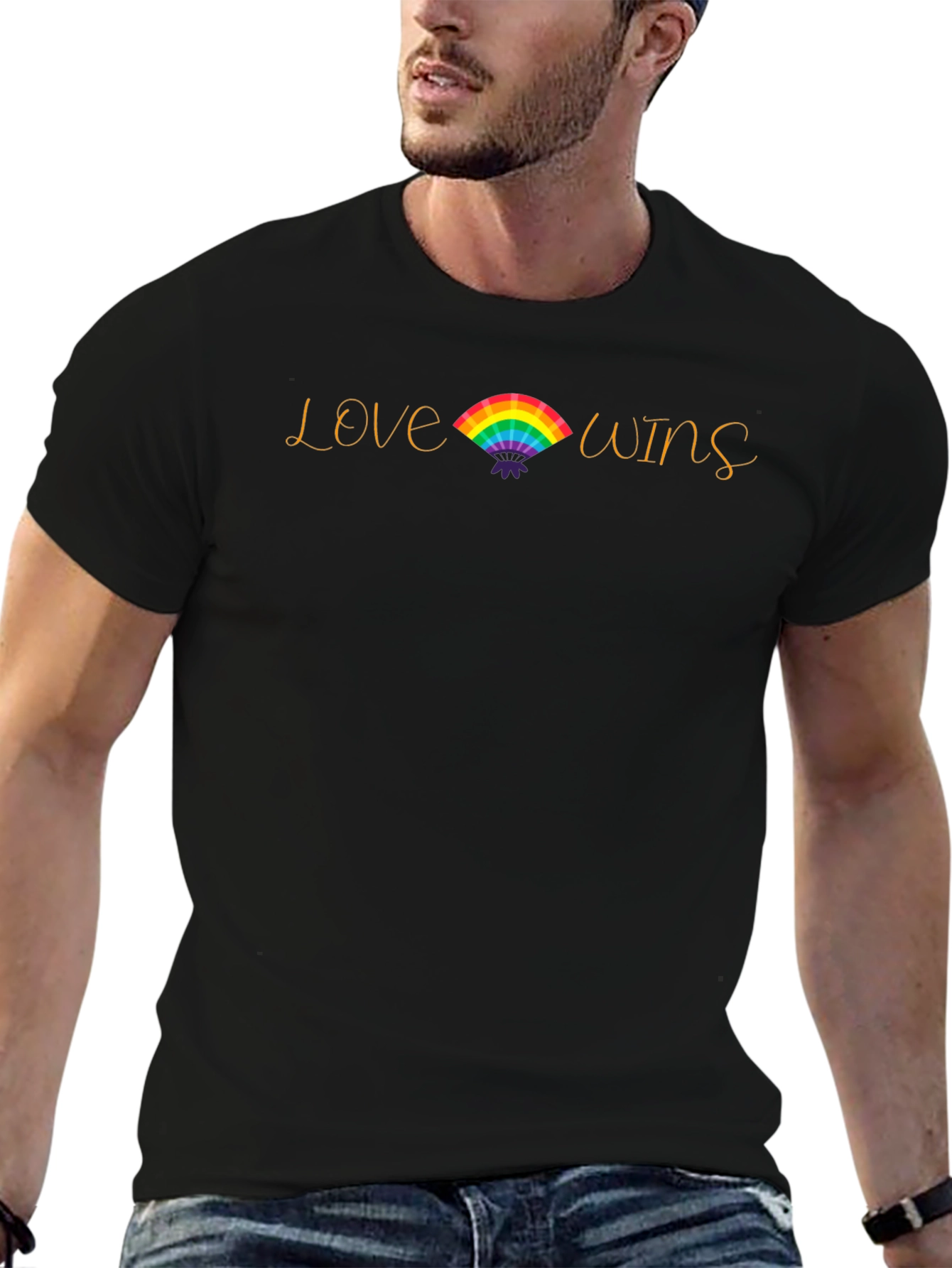 Love Wins Rainbow Pride T-Shirt