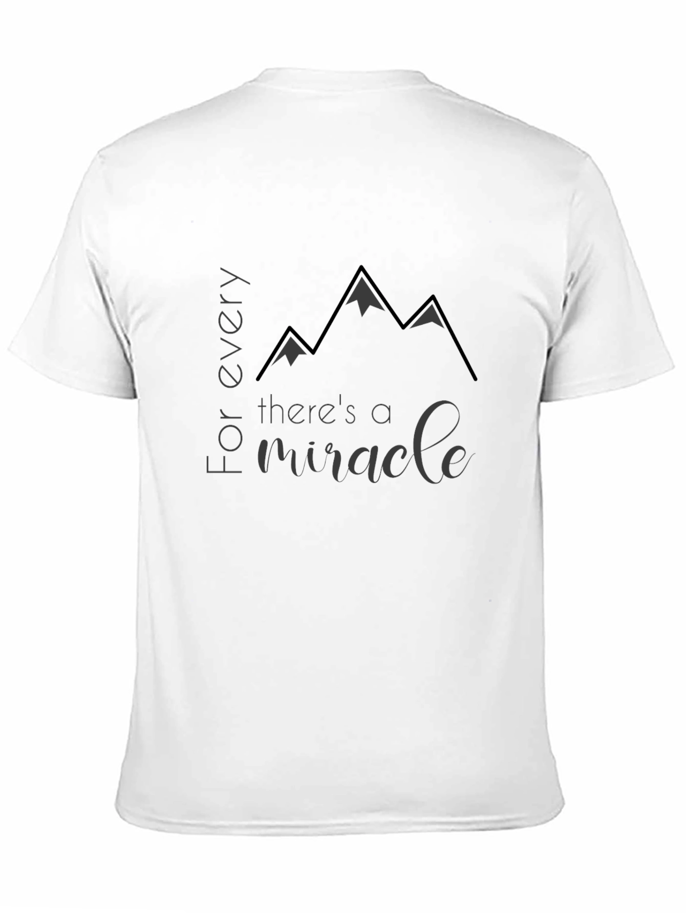 Miracle Mountain Black T-Shirt