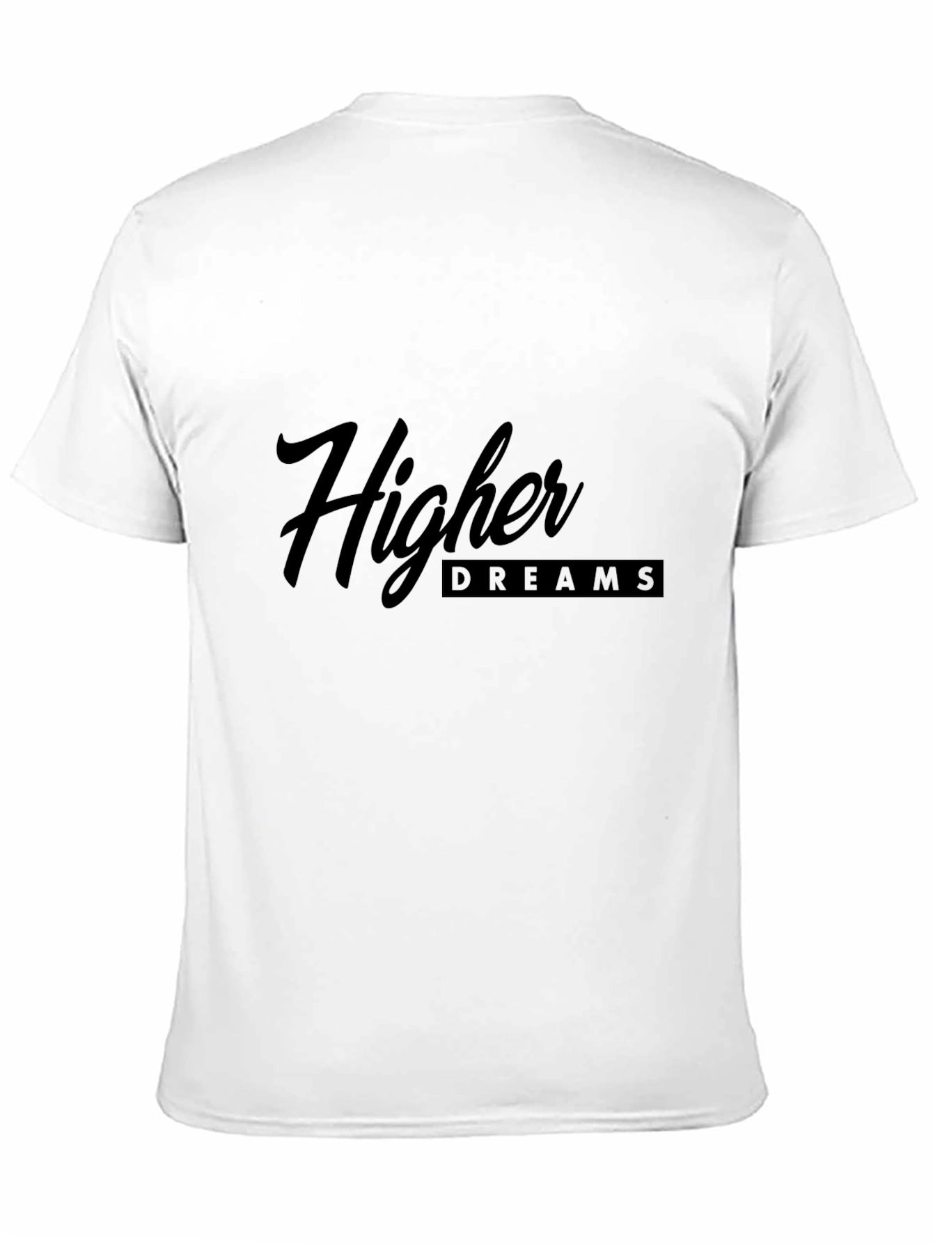 Higher Dreams Black Graphic Tee