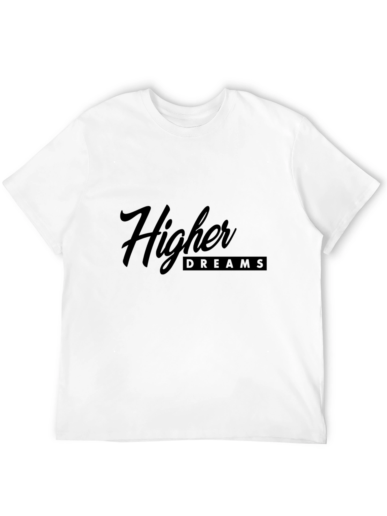Higher Dreams Black Graphic Tee