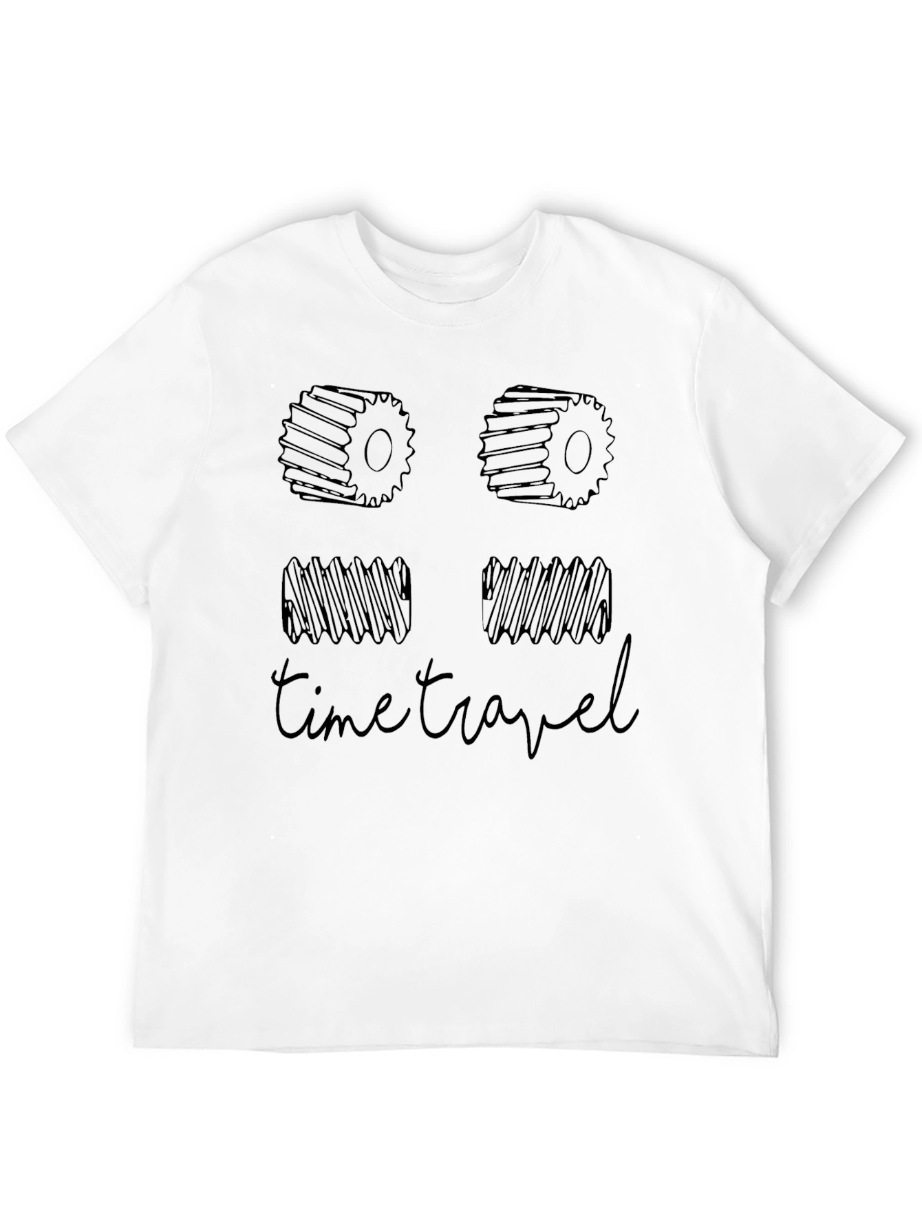 Time Travel Gear T-Shirt - Black