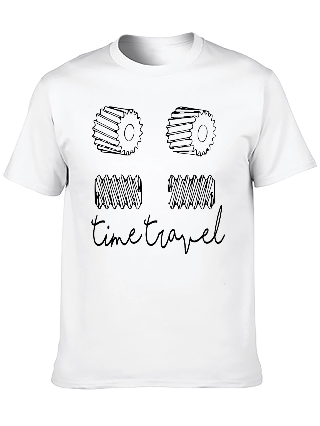 Time Travel Gear T-Shirt - Black