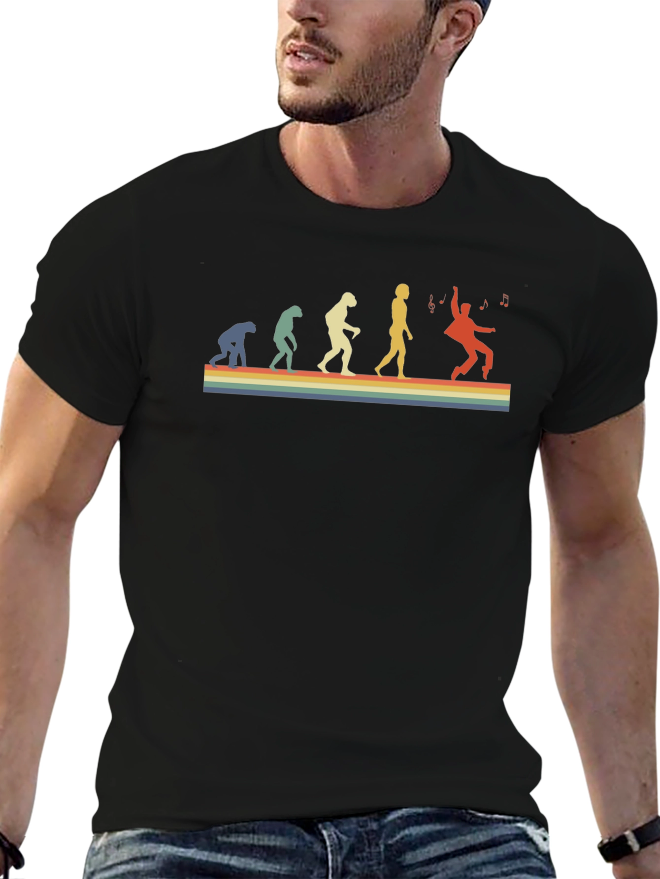 Evolution of Dance T-Shirt - Retro Style