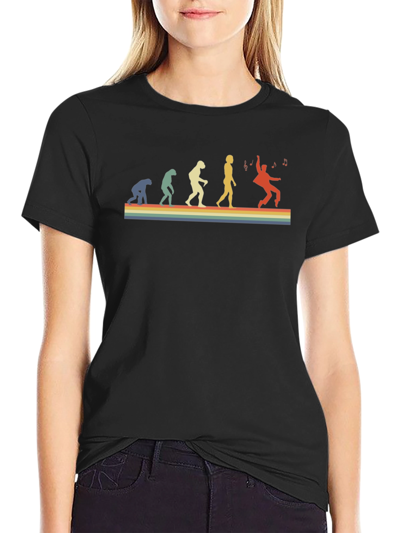Evolution of Dance T-Shirt - Retro Style