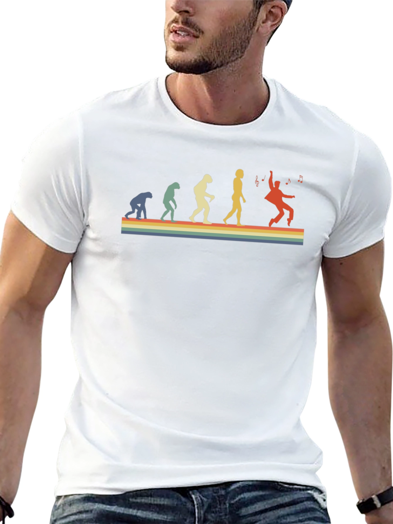 Evolution of Dance T-Shirt - Retro Style