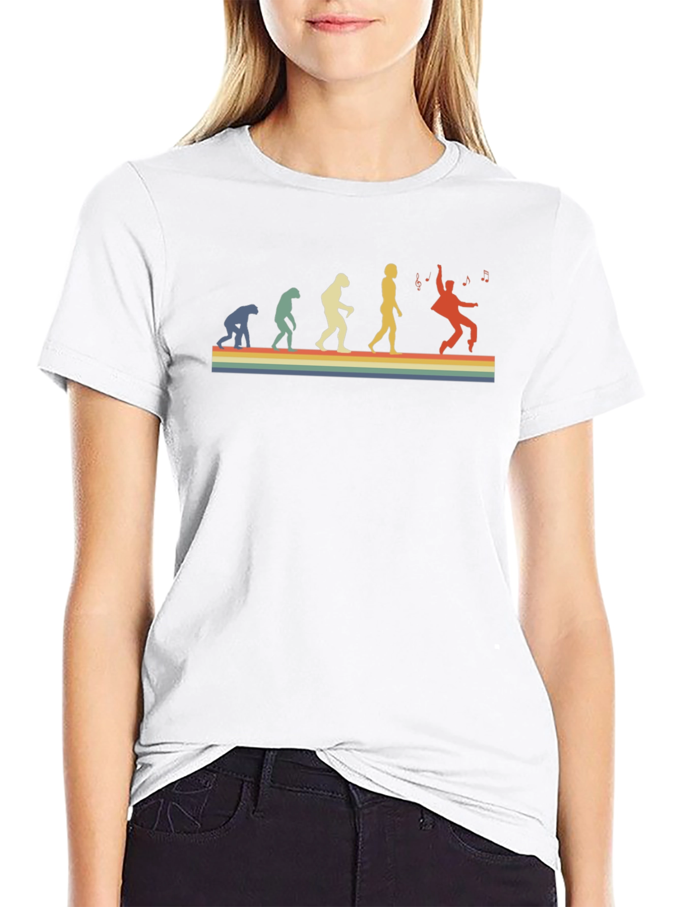 Evolution of Dance T-Shirt - Retro Style
