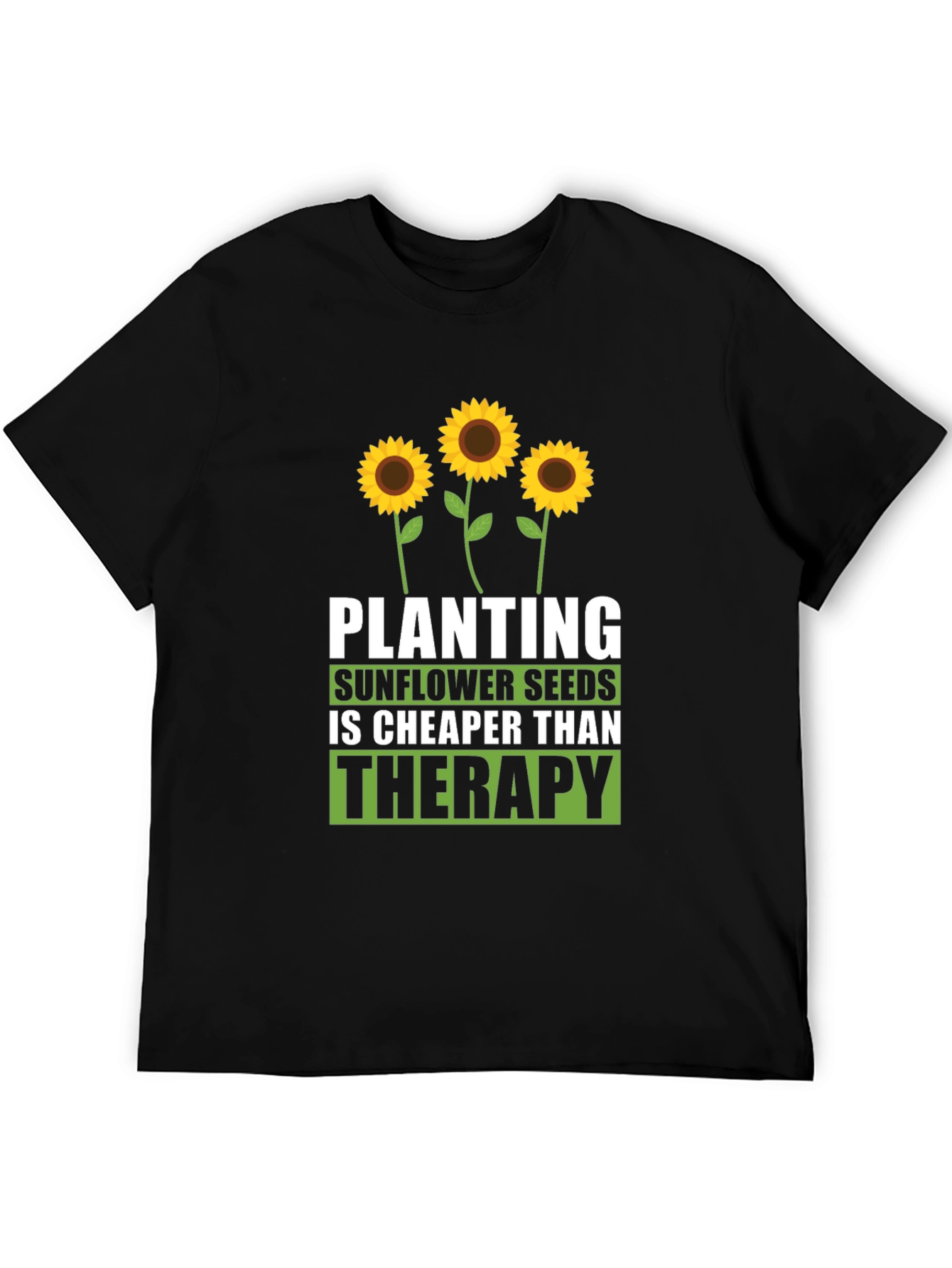 Sunflower Seeds Therapy T-Shirt