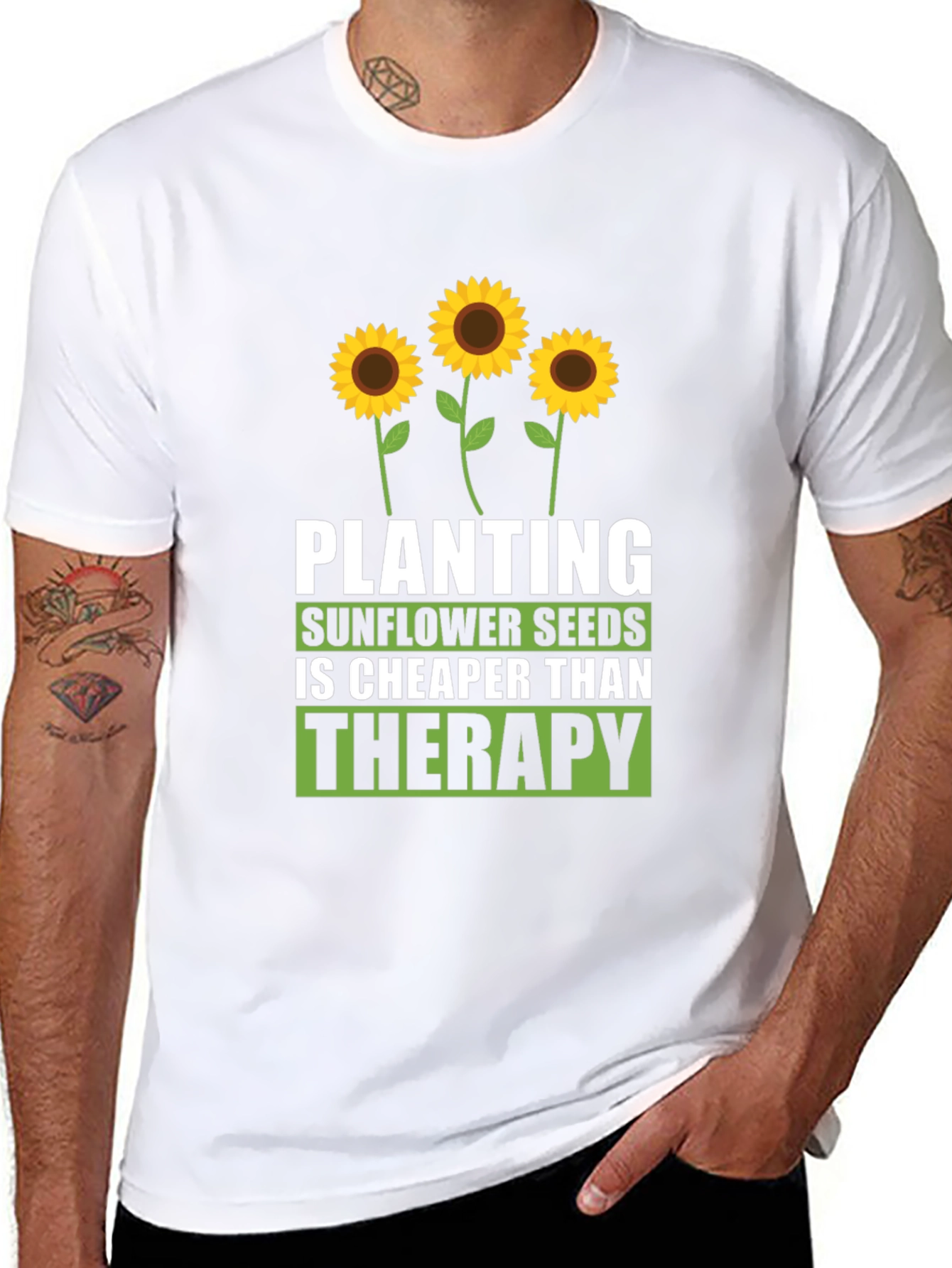 Sunflower Seeds Therapy T-Shirt
